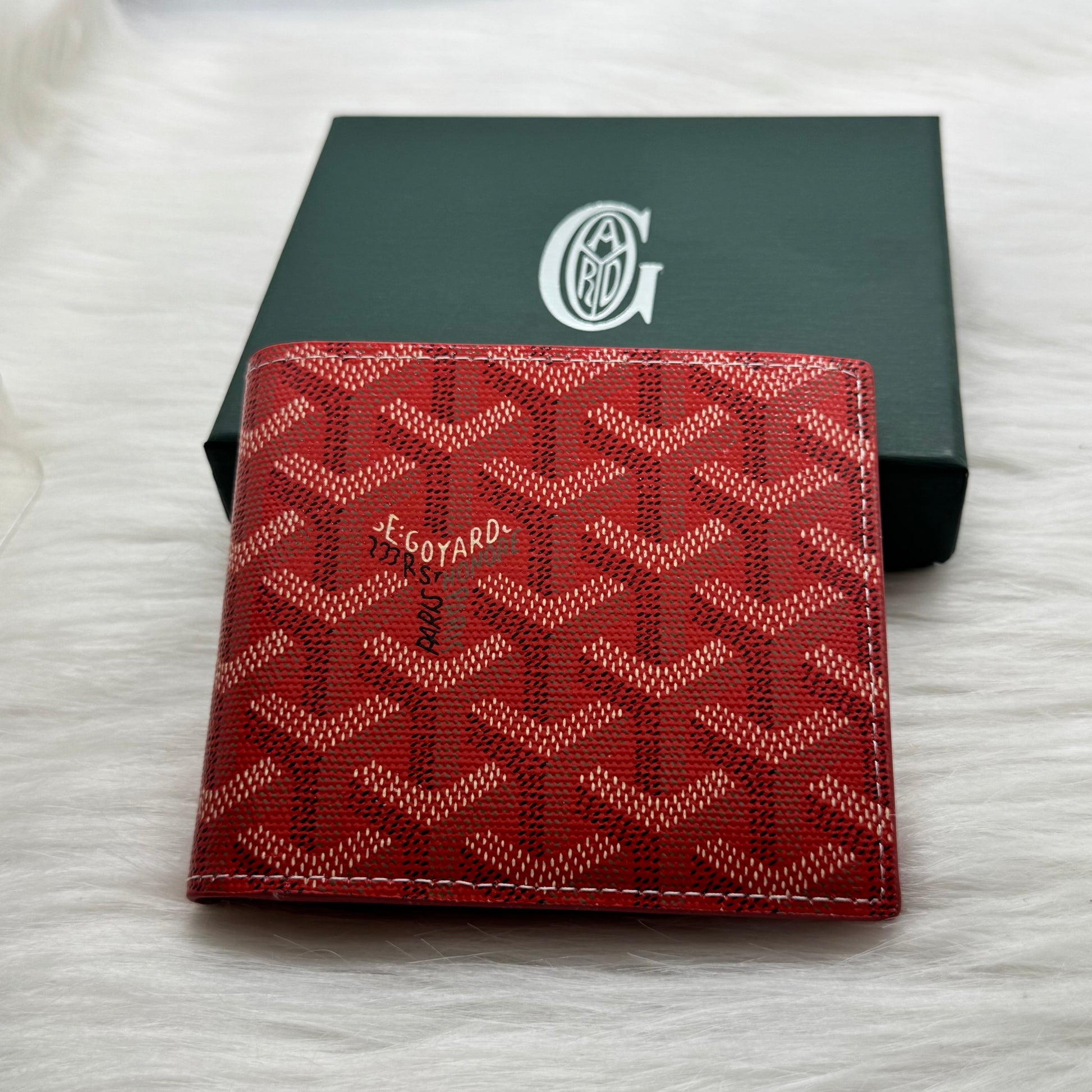 Goyard Wallet |Red|