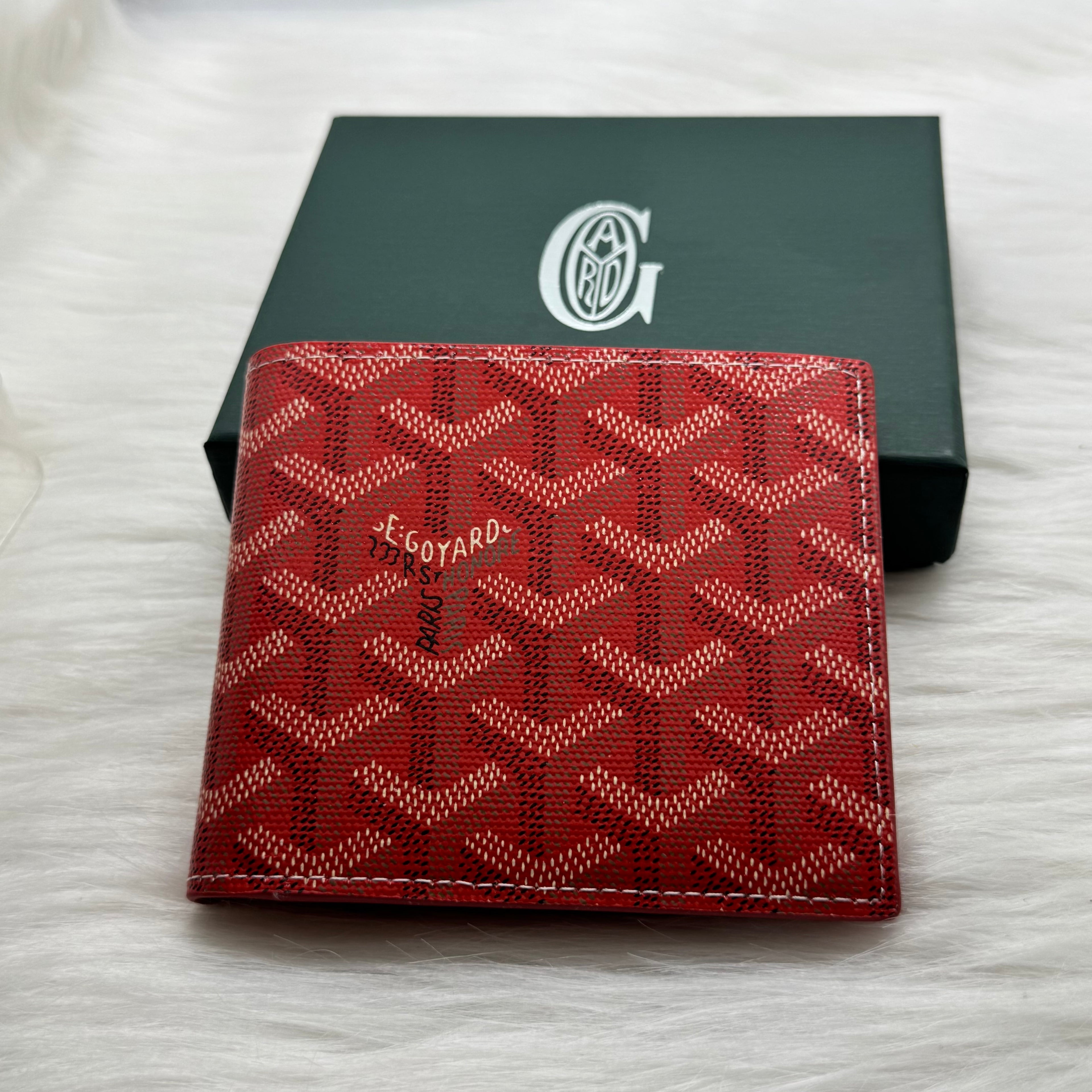 Goyard Wallet |Red|