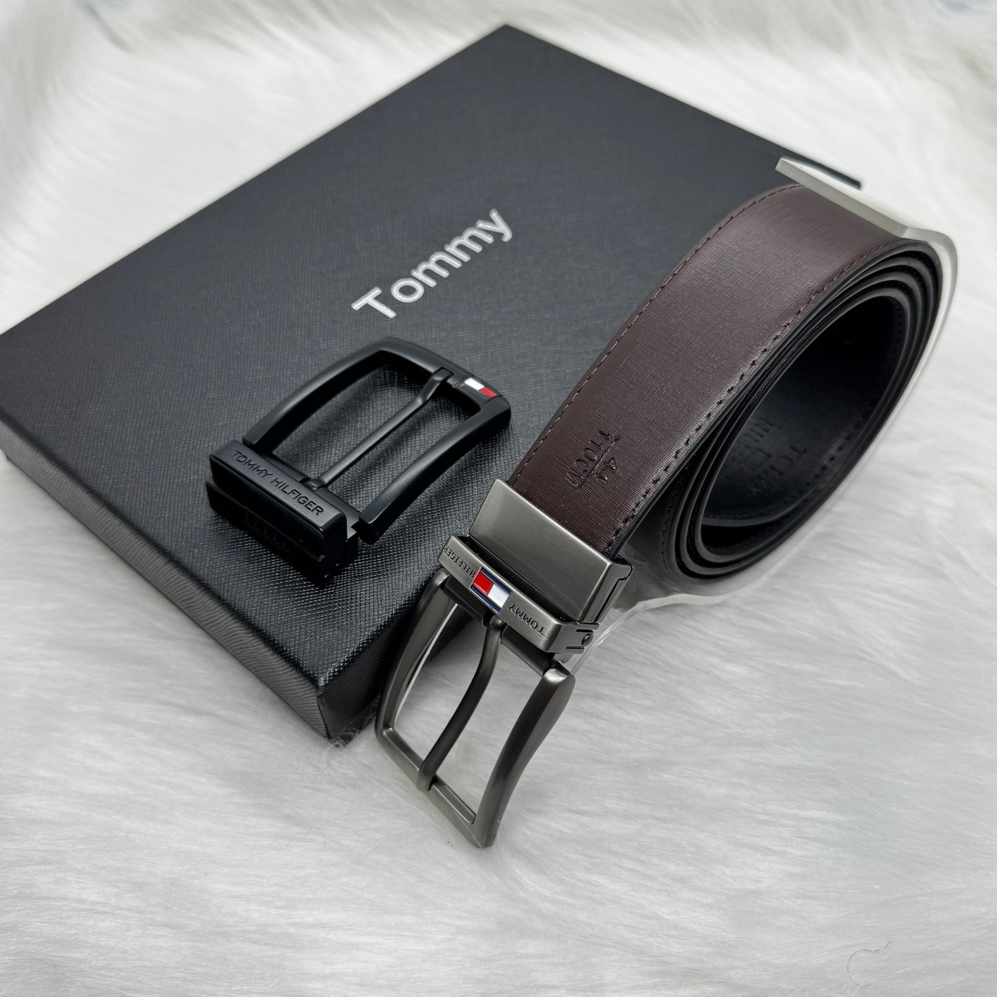 Tommy Hilfiger Double Buckle Belt