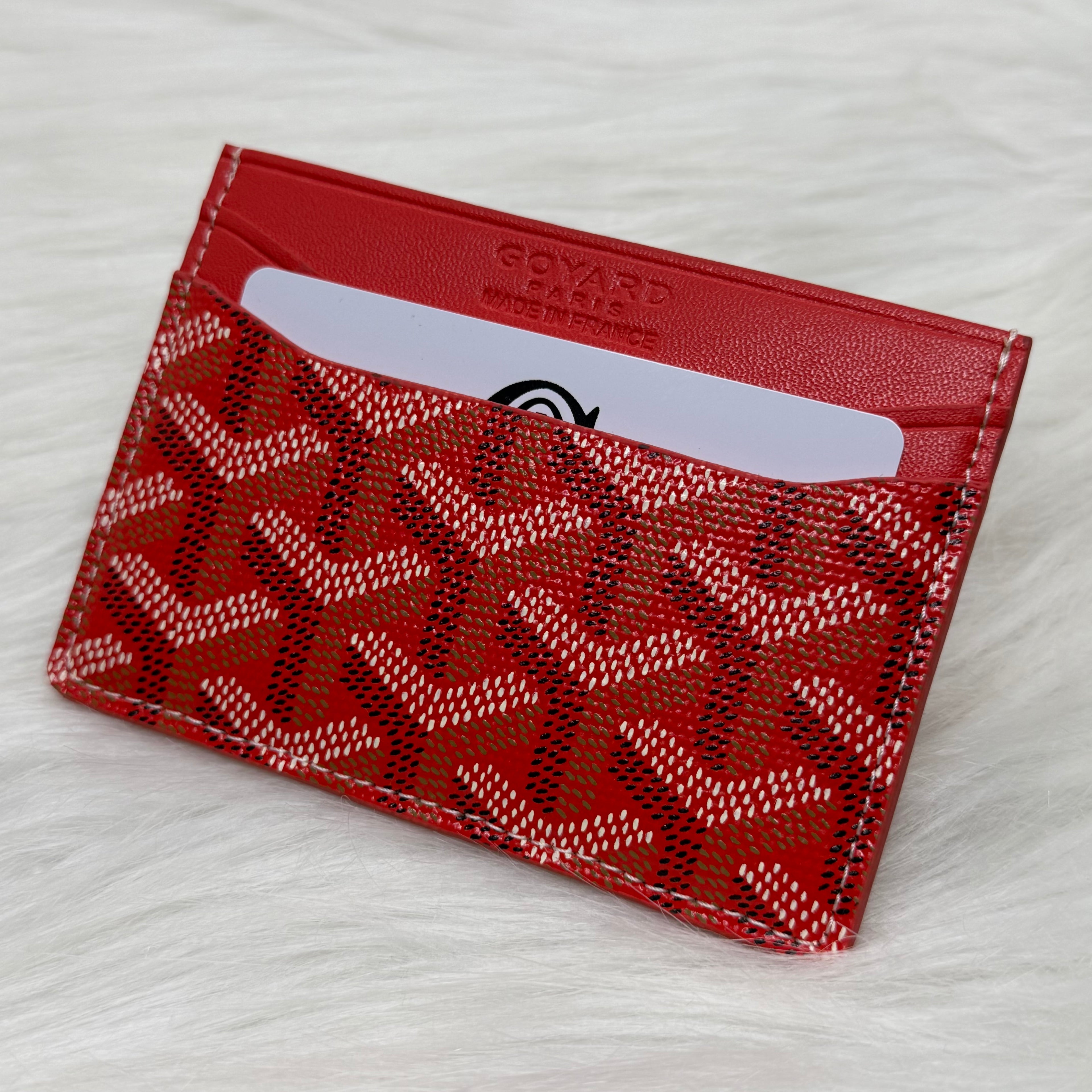 Goyard Card-Holder |Red|