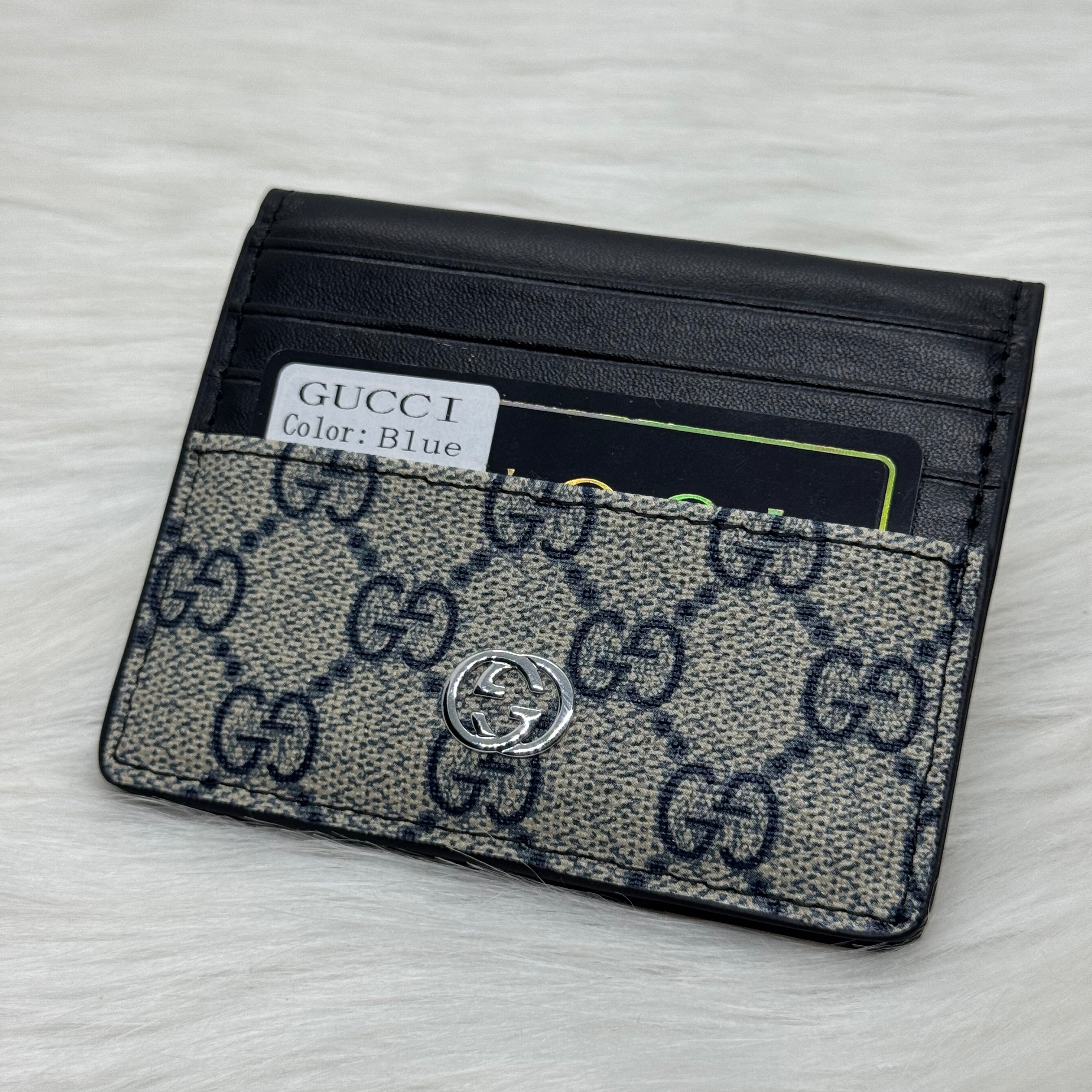 Gucci Bifold Card-Holder |Blue|