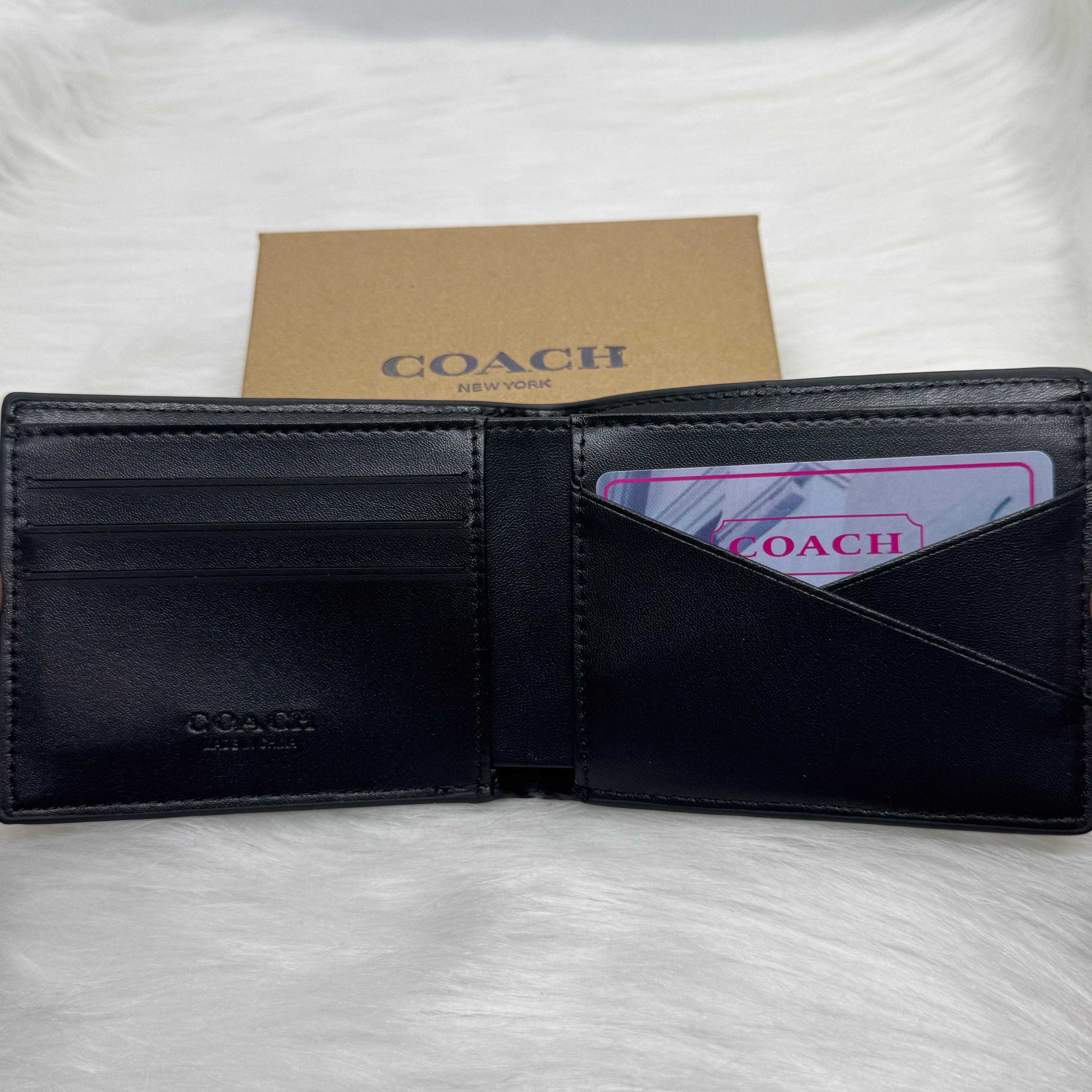 Coach Wallet |Black|