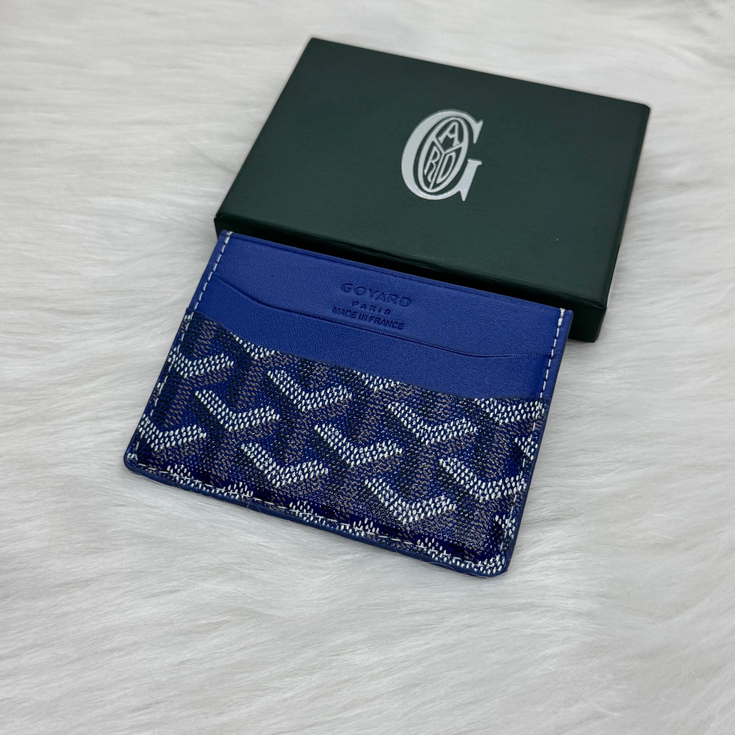 Goyard Card-Holder |Blue|