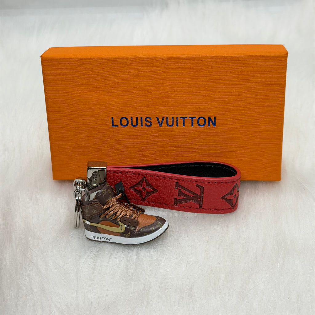 Louis Vuitton Sneaker Keychain |Red|