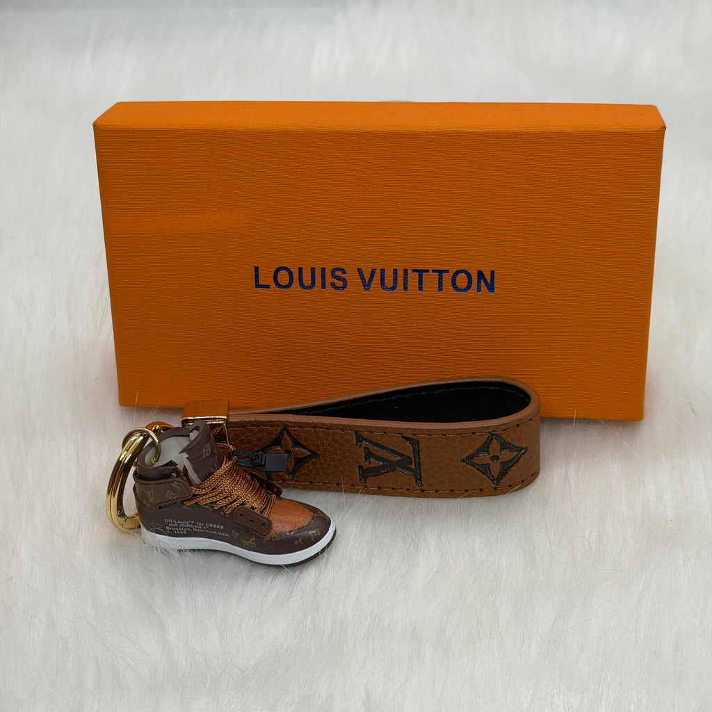 Louis Vuitton Sneaker Keychain |Desert Yellow|