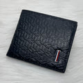 Tommy Hilfiger Monogram Embossed Wallet |Black|