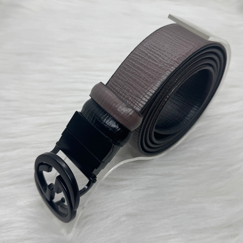 Gucci Double Face Belt |Black Buckle|