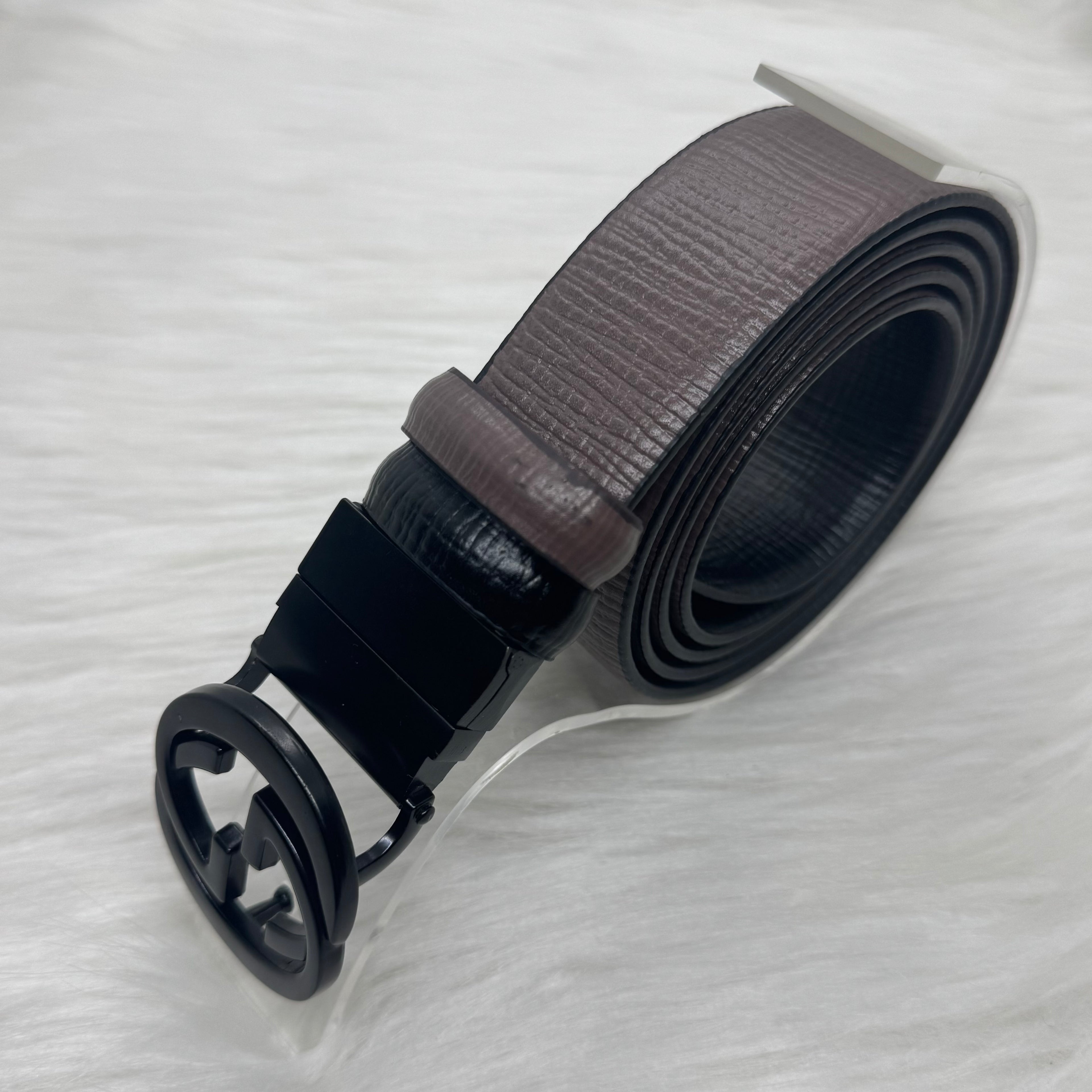 Gucci Double Face Belt |Black Buckle|