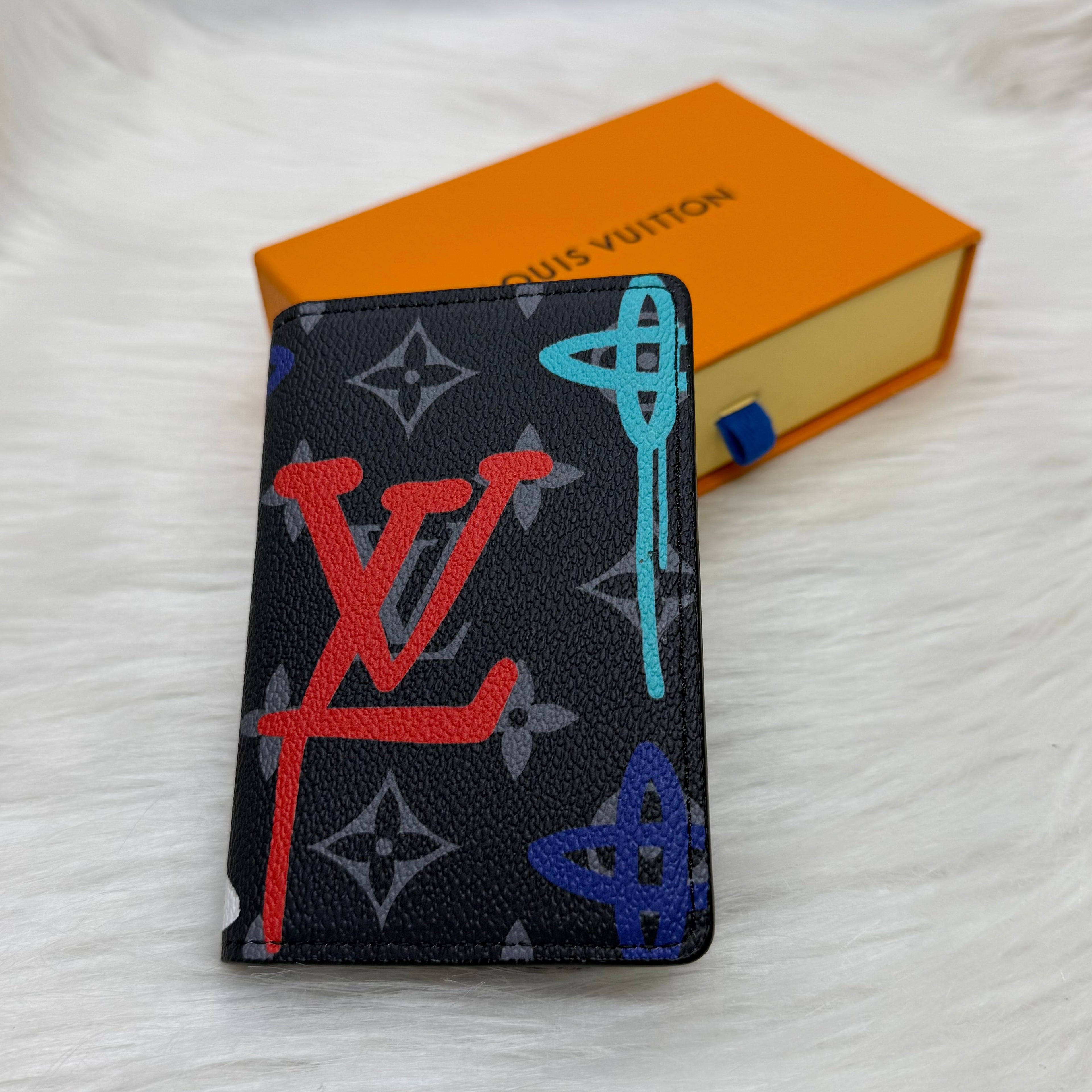 Louis Vuitton Monogram Eclipse Graffiti Pocket Organizer