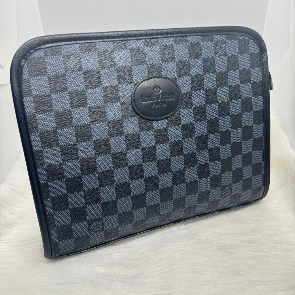 Louis Vuitton Keepall Clutch Bag |Black|