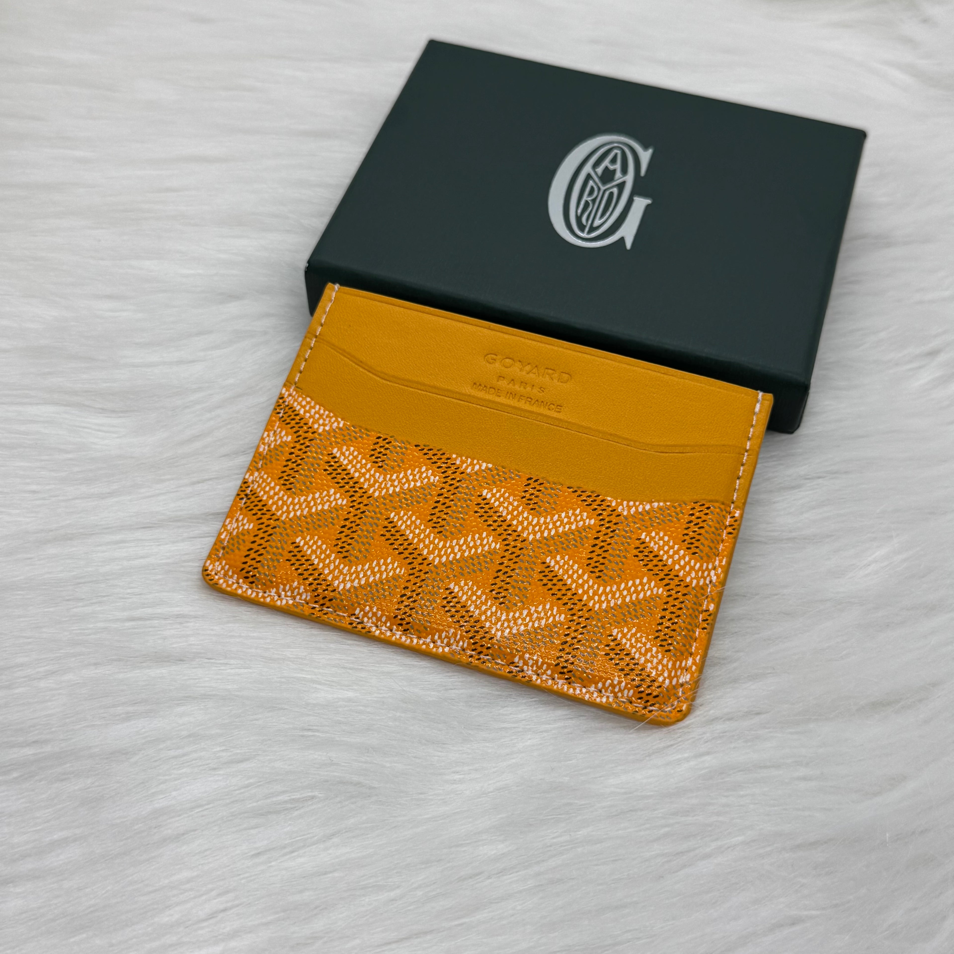 Goyard Card-Holder |Yellow|