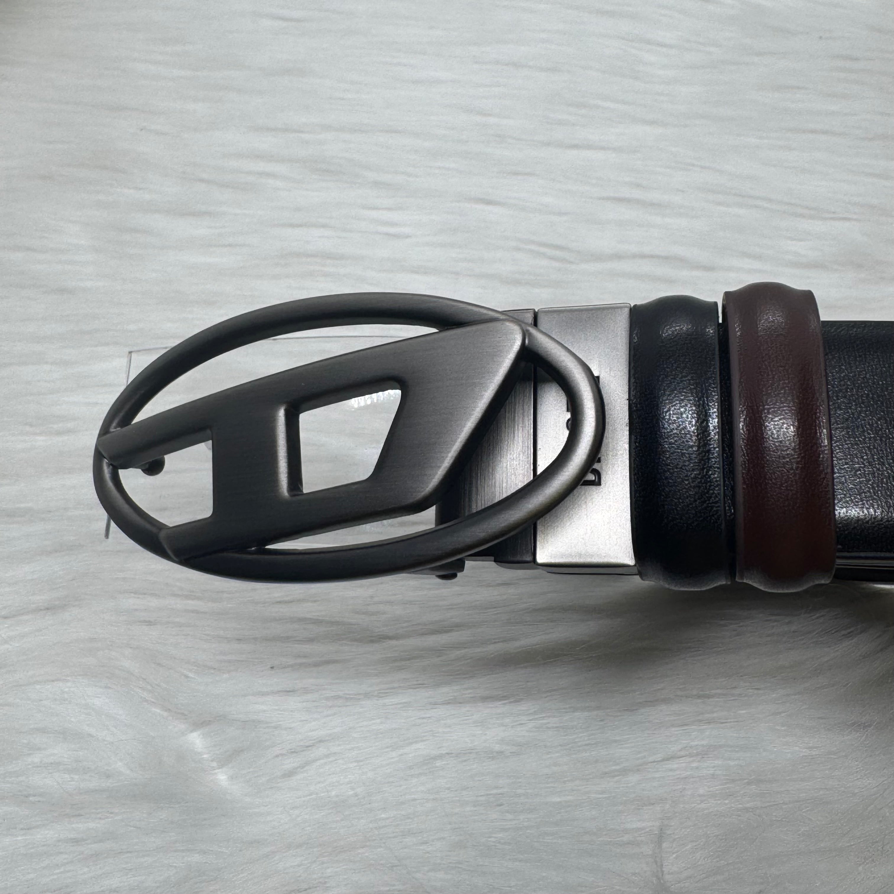 Diesel Double Face Belt |Silver Buckle|