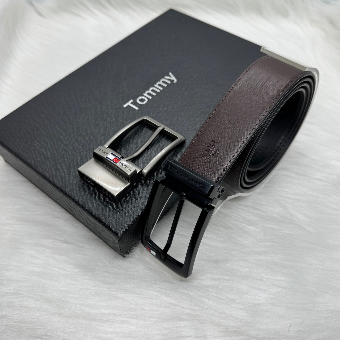 Tommy Hilfiger Double Buckle Belt