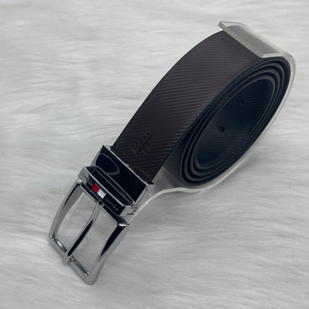 Tommy Hilfiger Double Face Belt |Silver|
