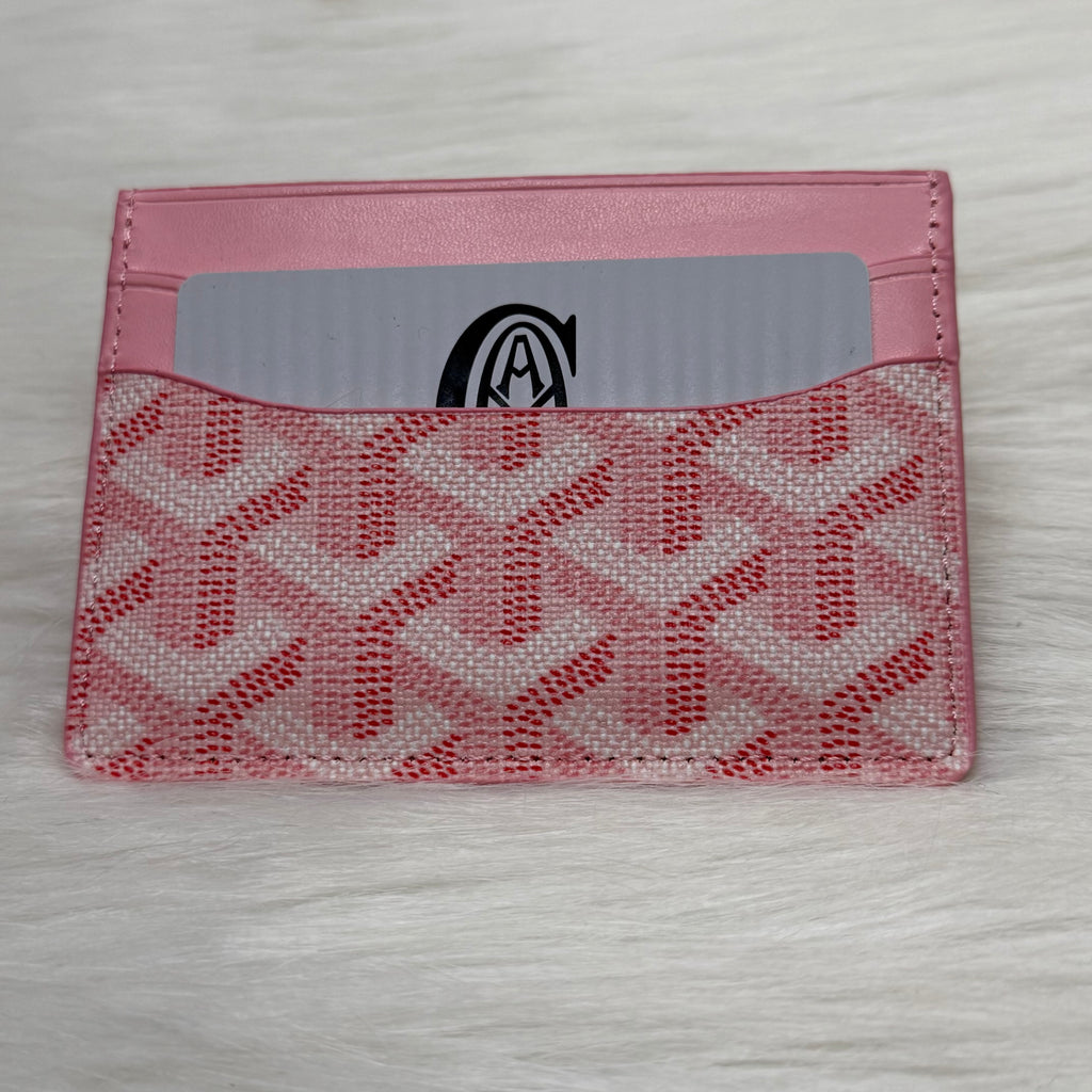 Goyard Card-Holder |Pink|