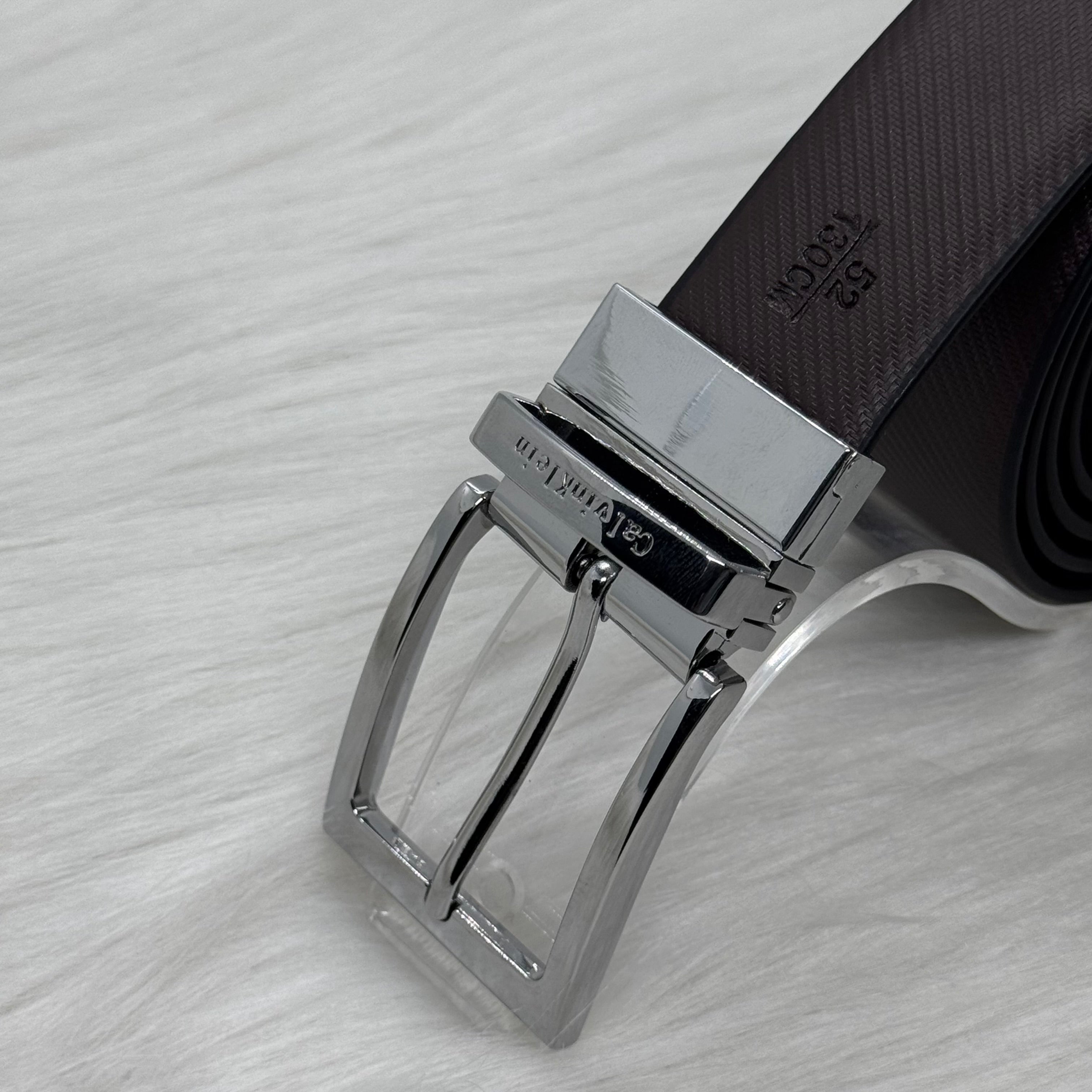 Calvin Klein Double Face Belt |Black/Brown|