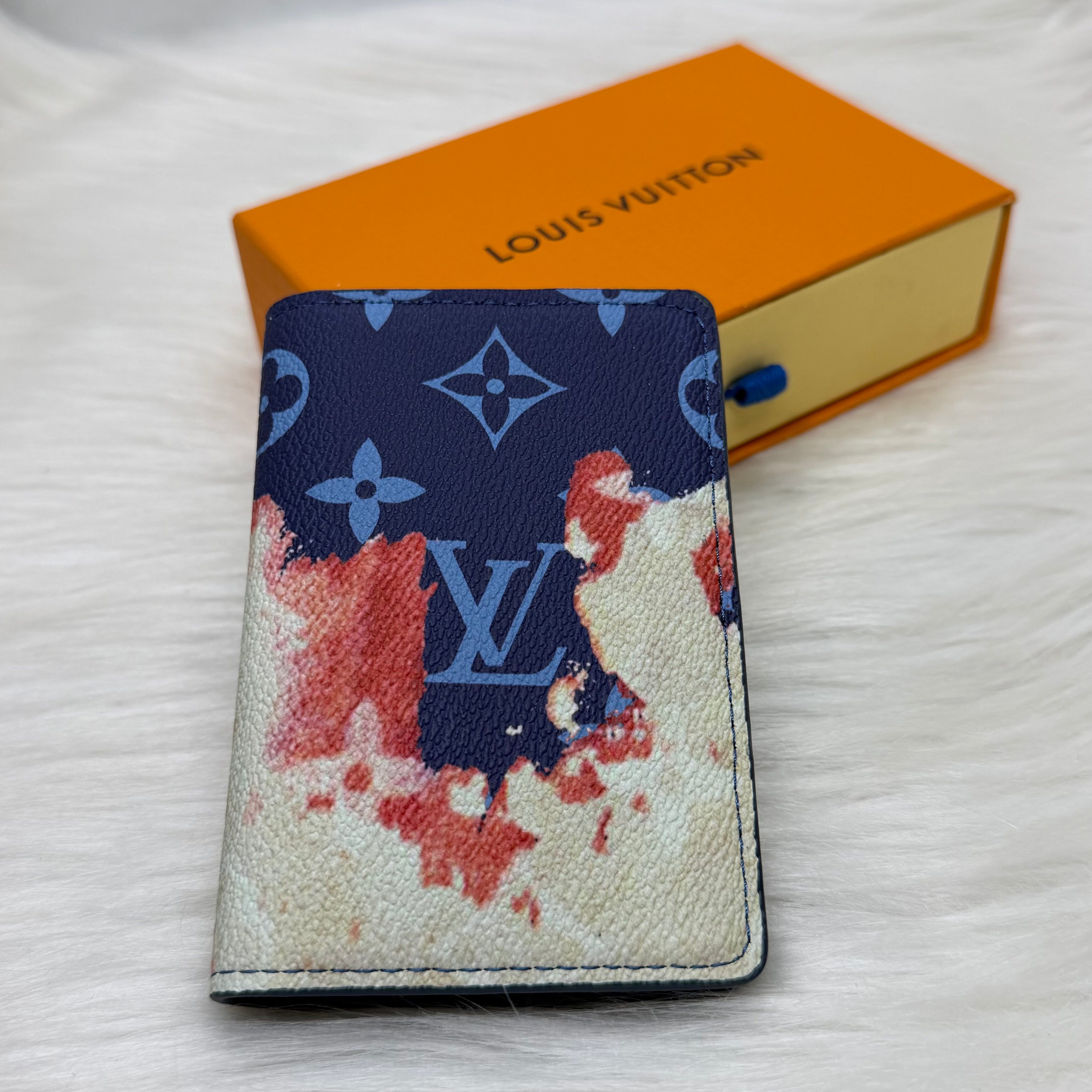 Louis Vuitton Ink Blue Monogram Pocket Organize
