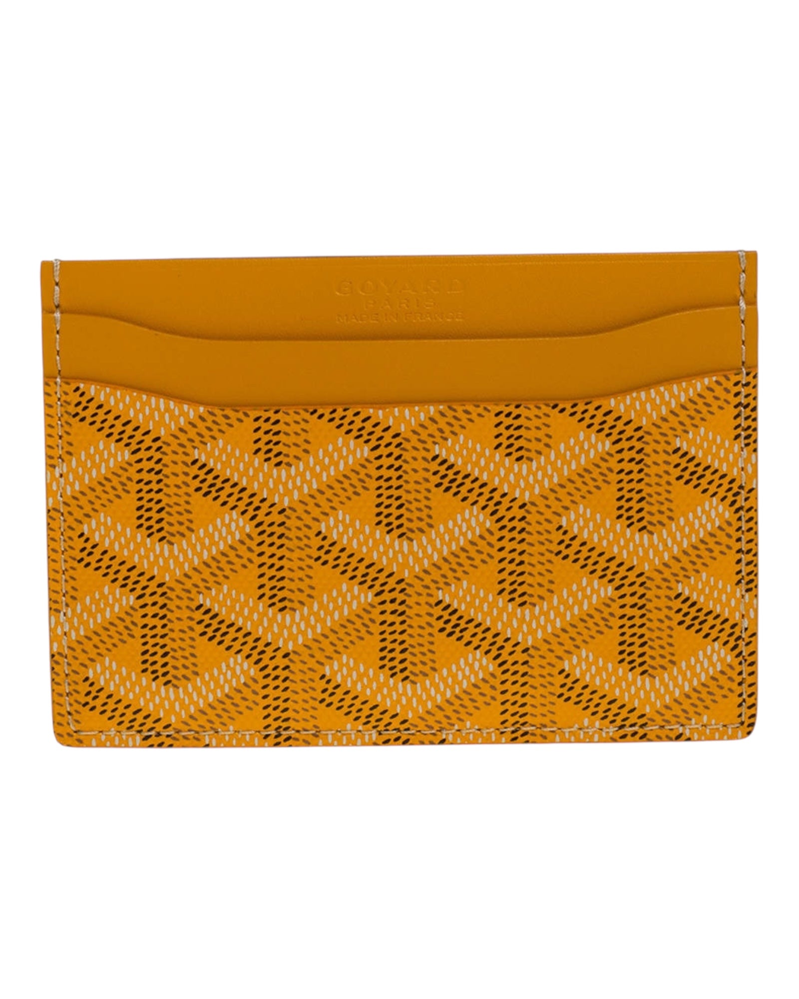 Goyard Card-Holder |Yellow|