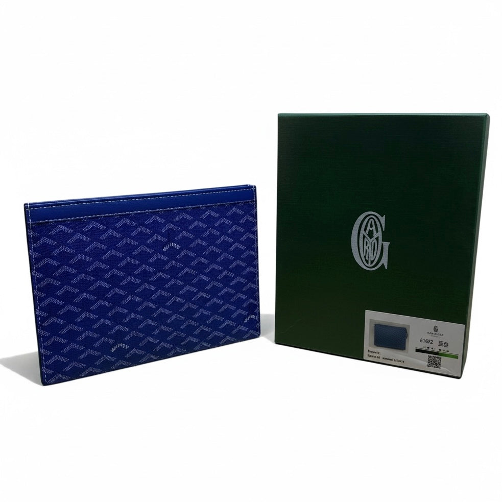 Goyard 61692 Clutch Bag |Blue|