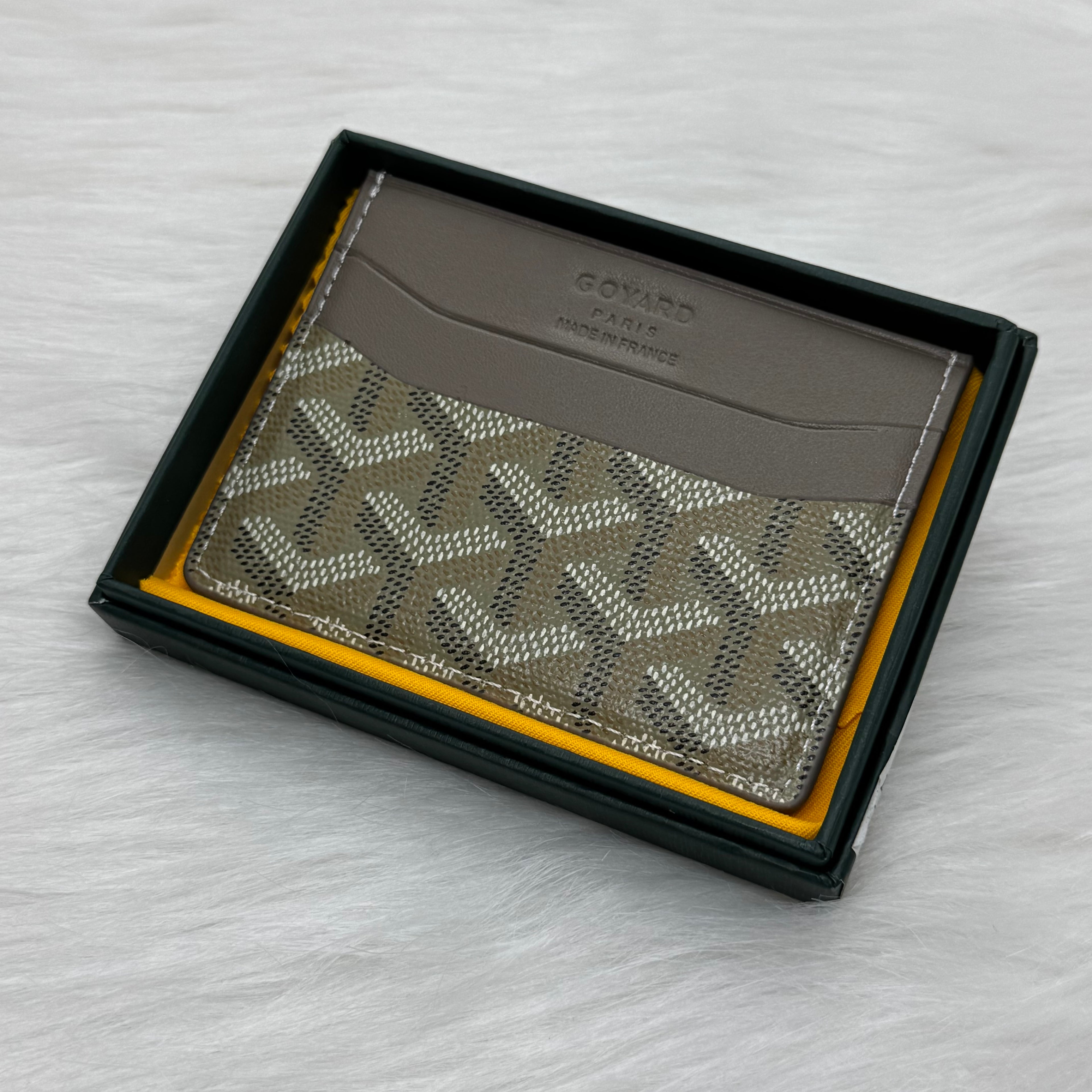 Goyard Card-Holder |Dark Gray|