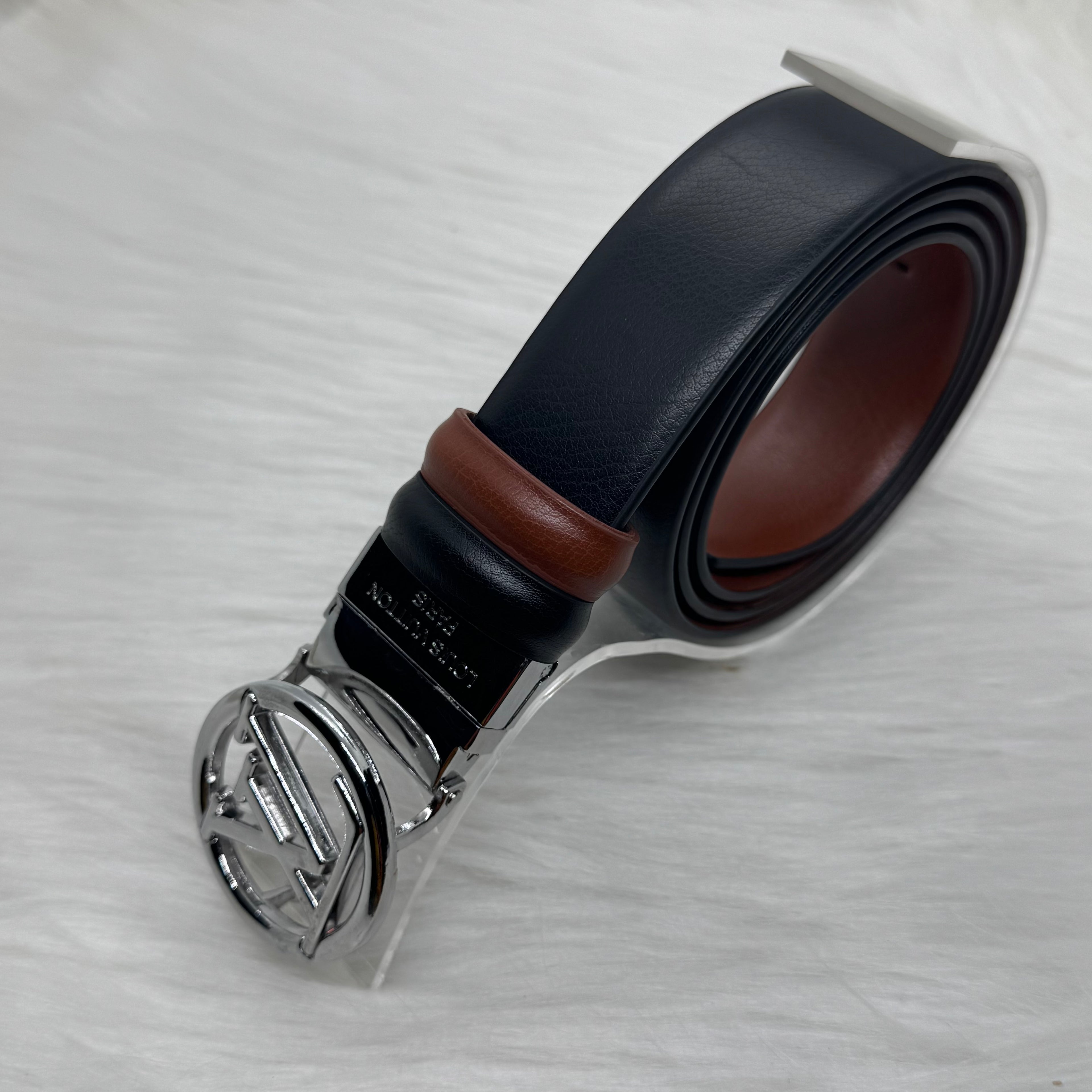 Louis Vuitton Double Face Belt |Silver|