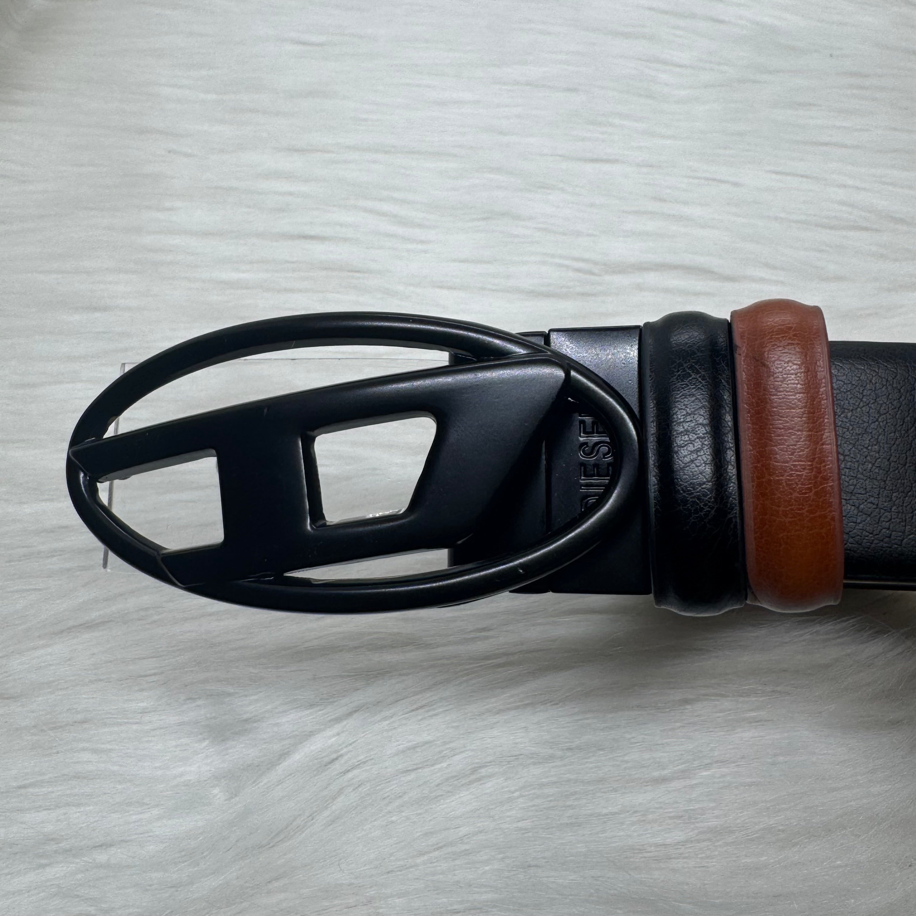 Diesel Double Face Belt |Black Buckle|