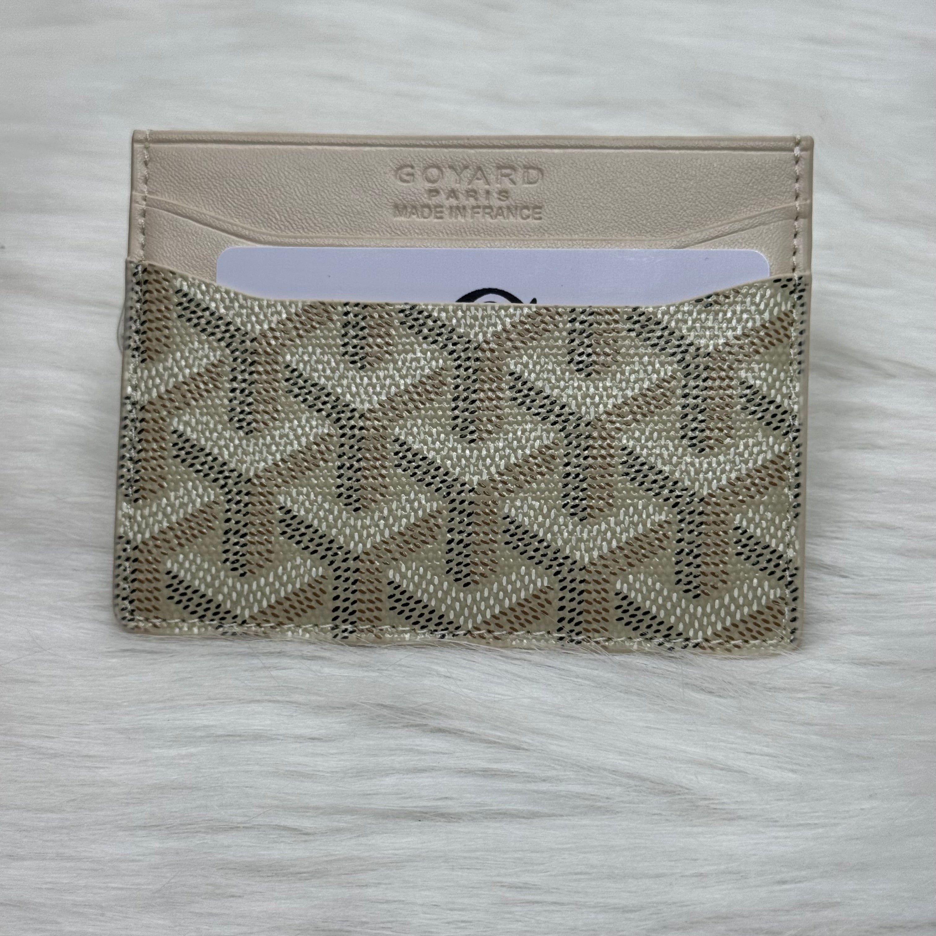 Goyard Card-Holder |Apricot| – MOOVOO