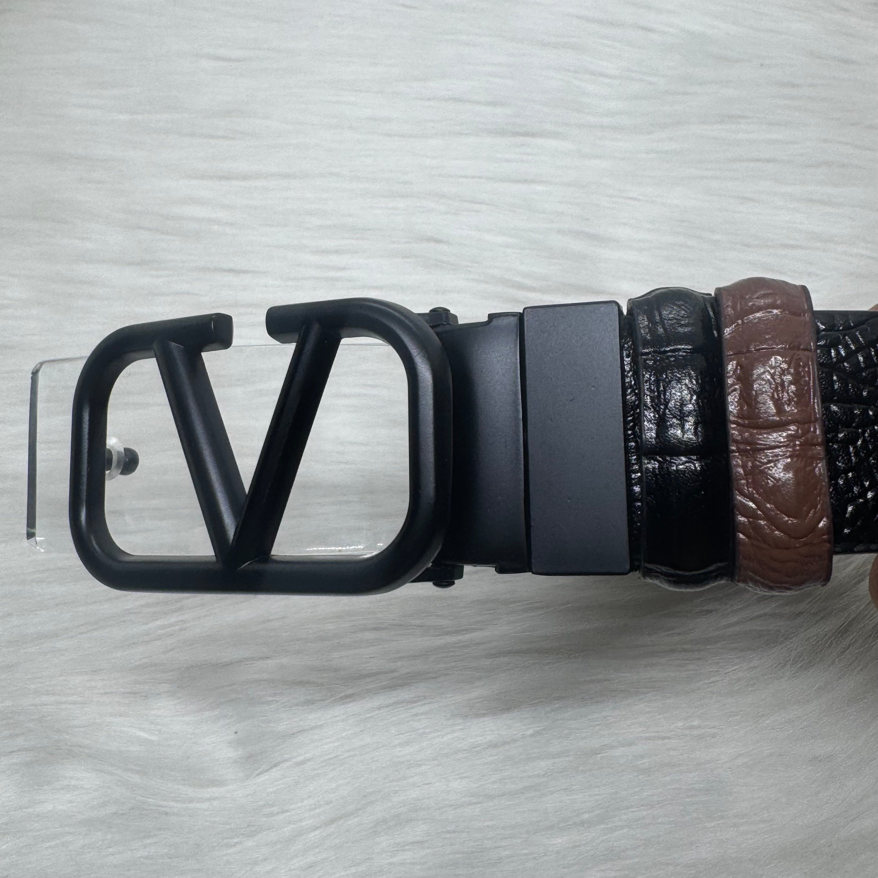 Valentino Double Face Belt |Black|
