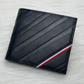 Tommy Hilfiger Black Textured Wallet |Black|