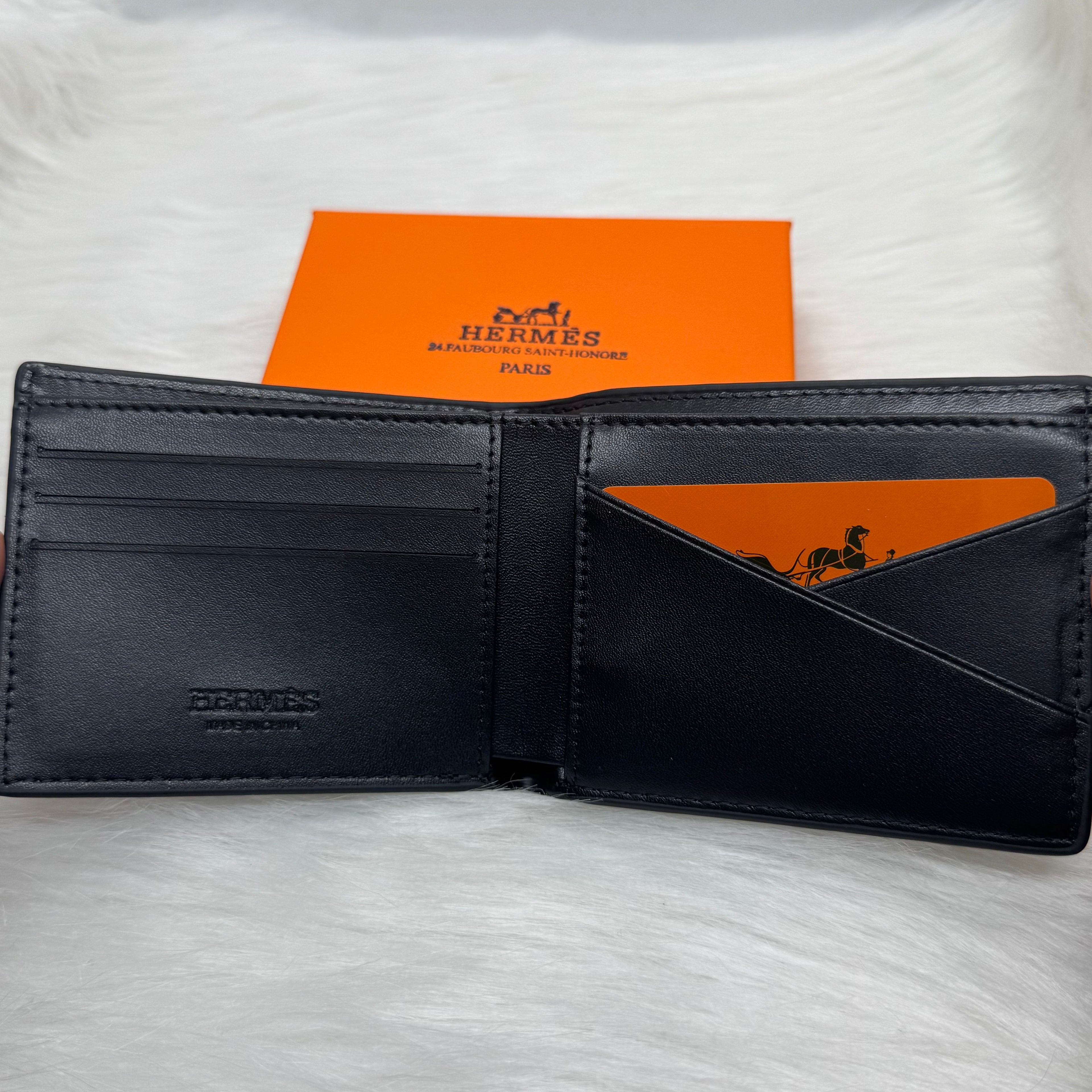 Hermès Wallet |Black|