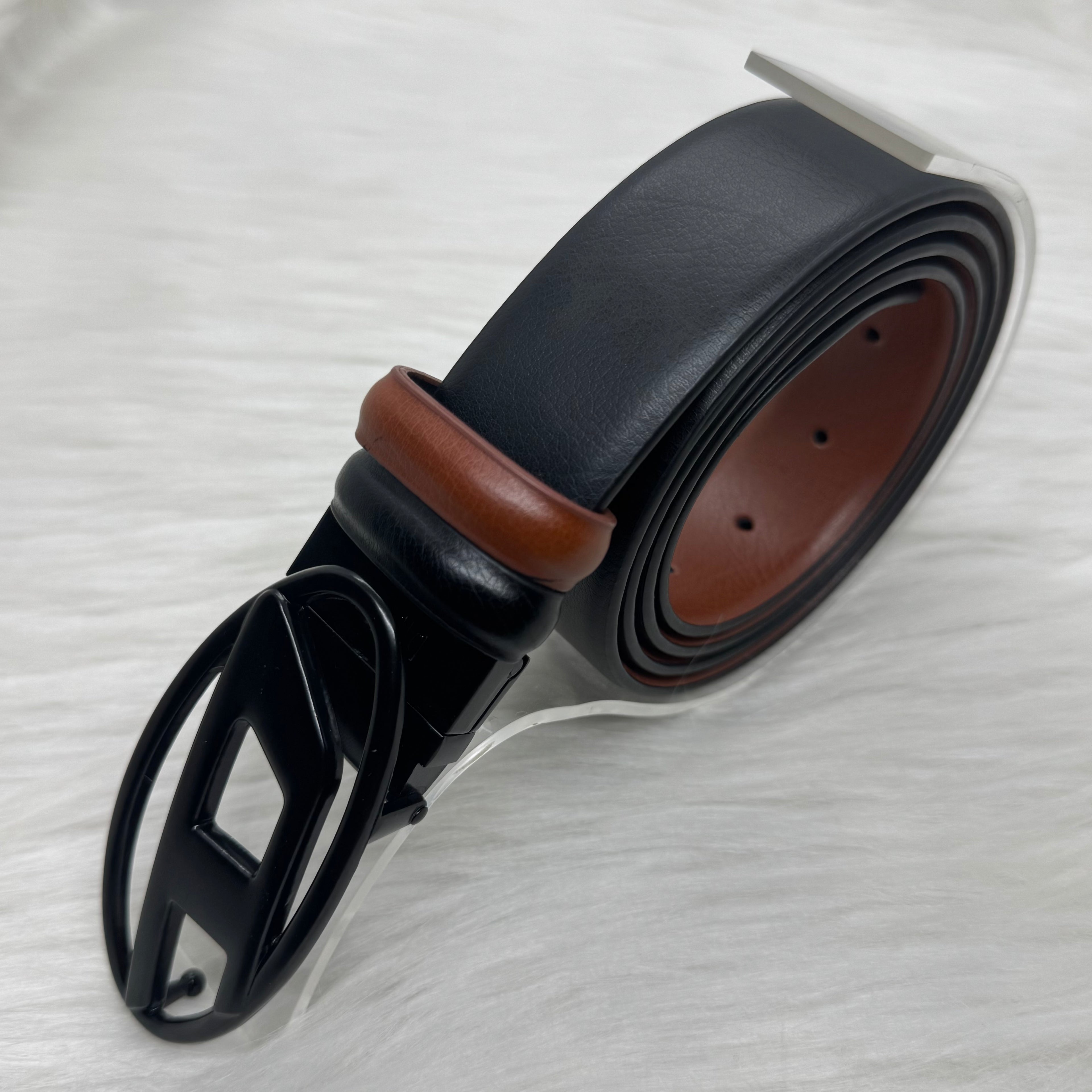 Diesel Double Face Belt |Black Buckle|