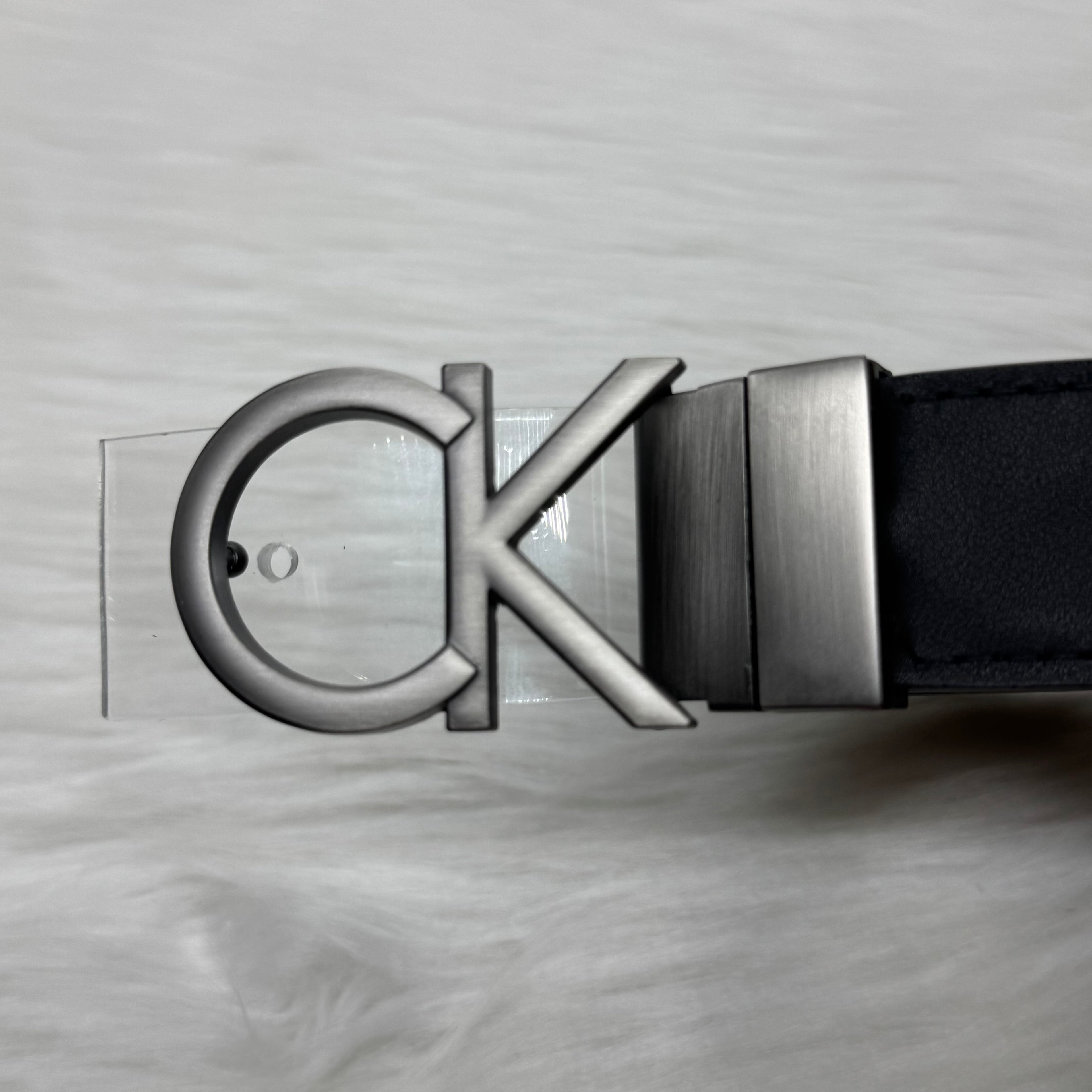 Calvin Klein Double Face Belt |Silver Buckle|