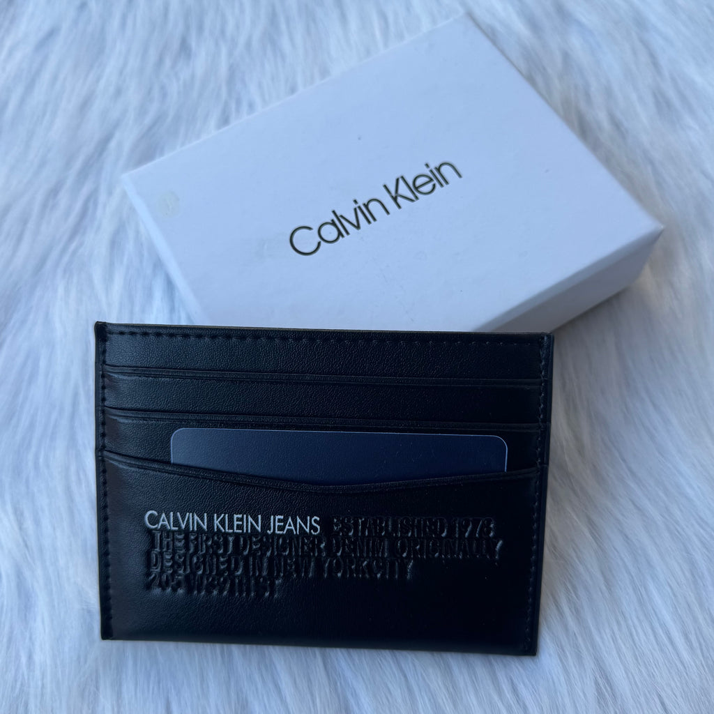 Calvin Klein Card-Holder |Black|
