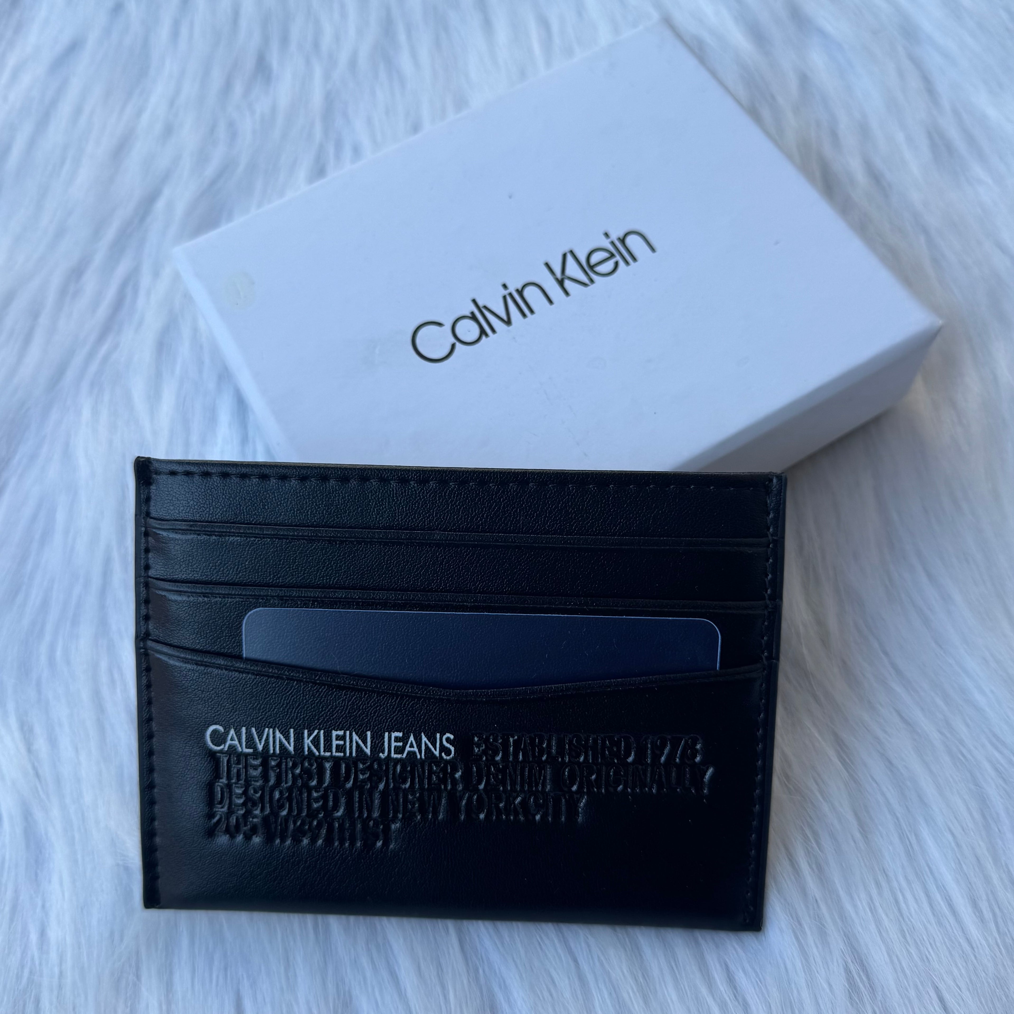 Calvin Klein Card-Holder |Black|