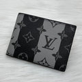 Louis vuitton wallet |Black Gray|