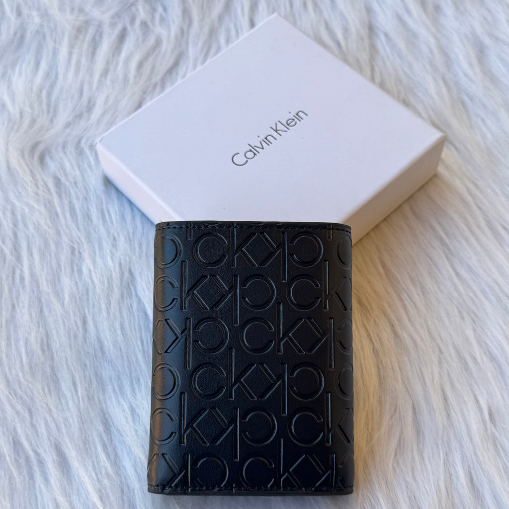 Calvin Klein Trifold Wallet |Black|