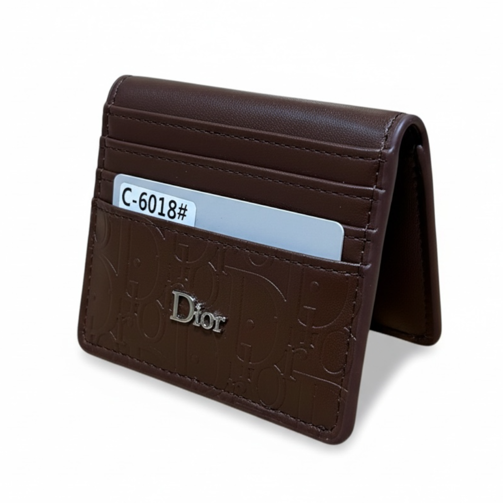 Dior Bifold Card-Holder |Brown|