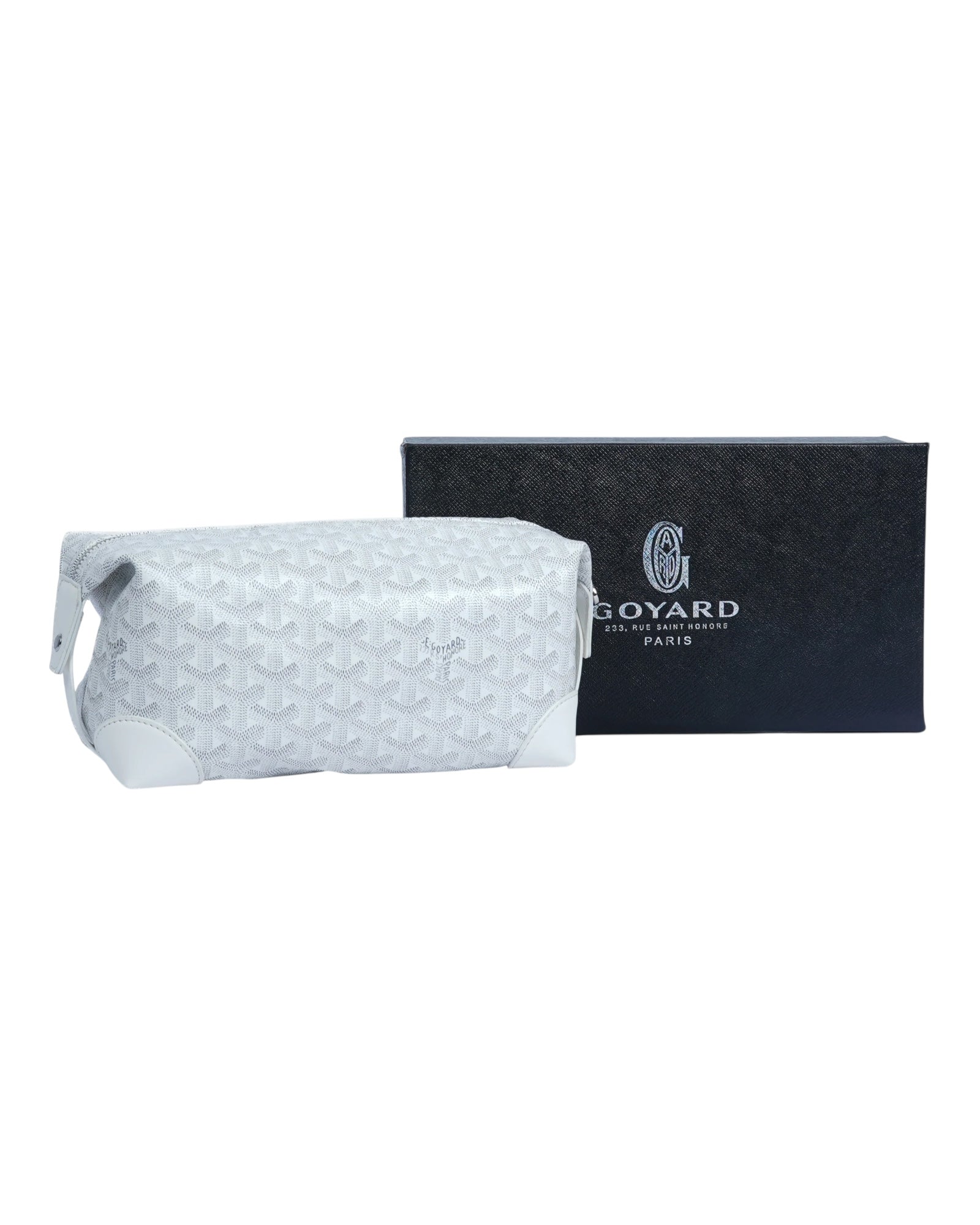 Goyard Bowling 25 Toiletry Bag |White|
