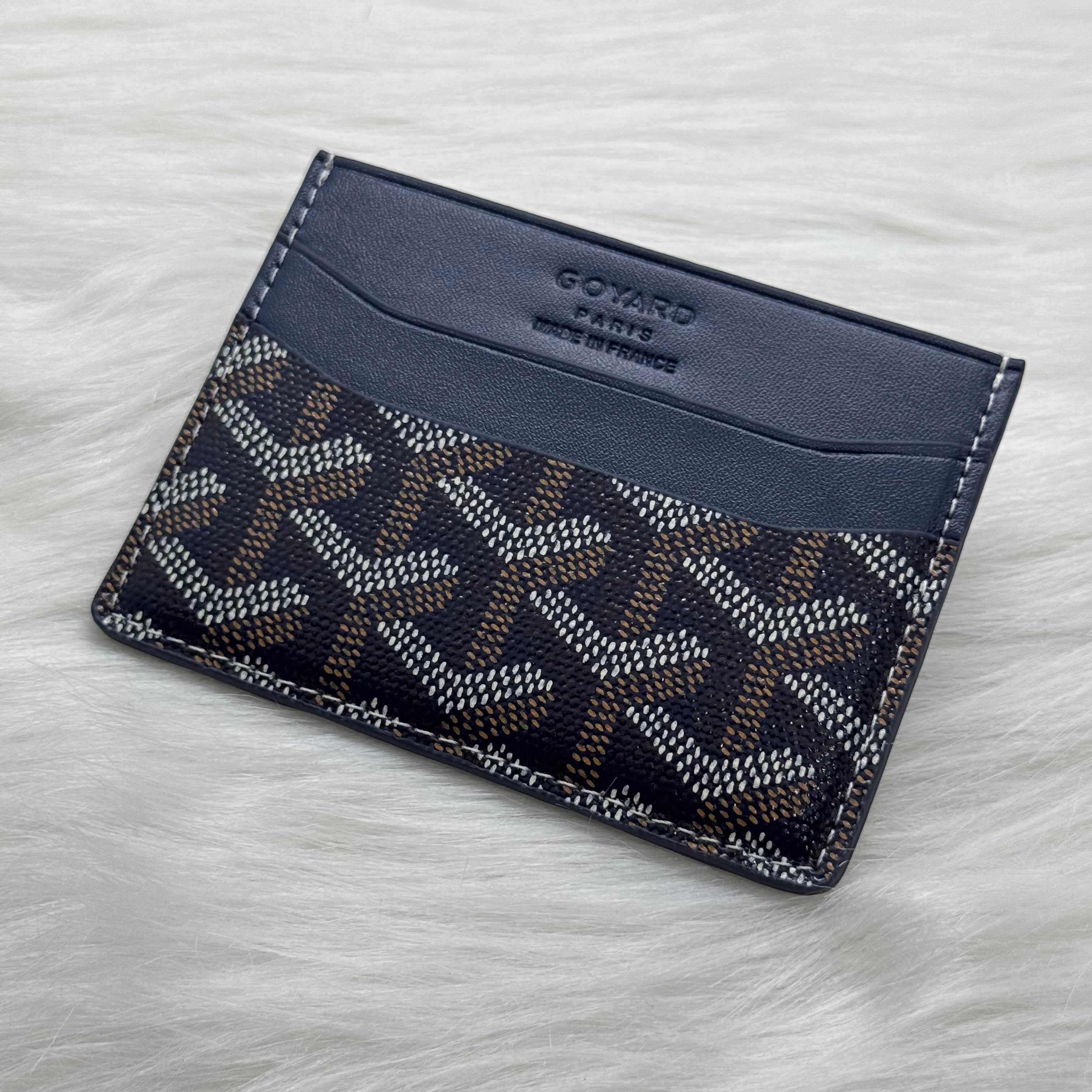 Goyard Card-Holder |Navy Blue|