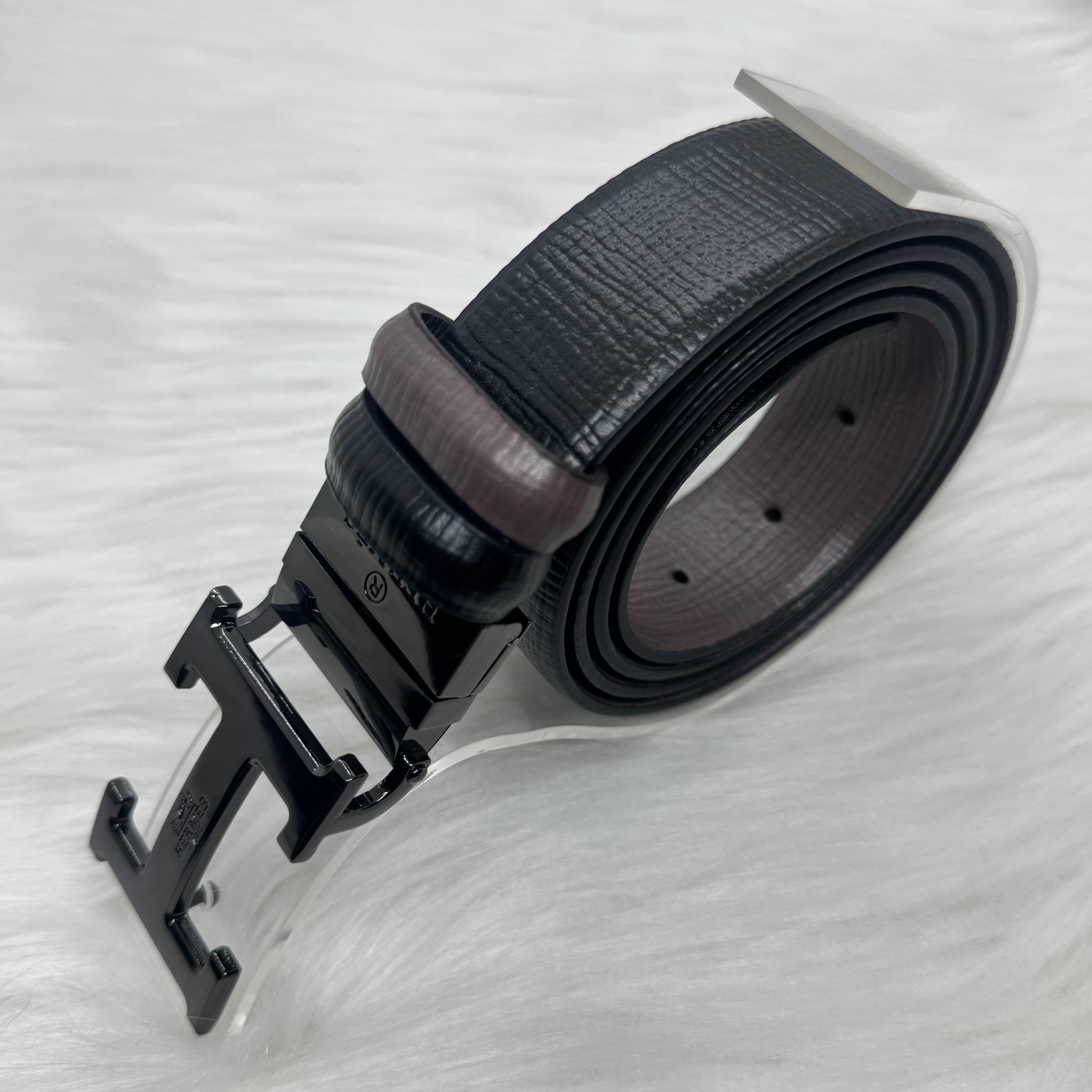 Hermès Double Face Belt |Black Buckle|