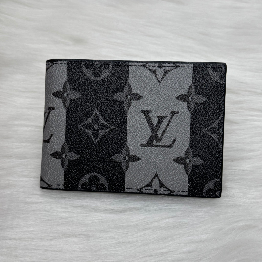 Louis vuitton wallet |Black Gray|