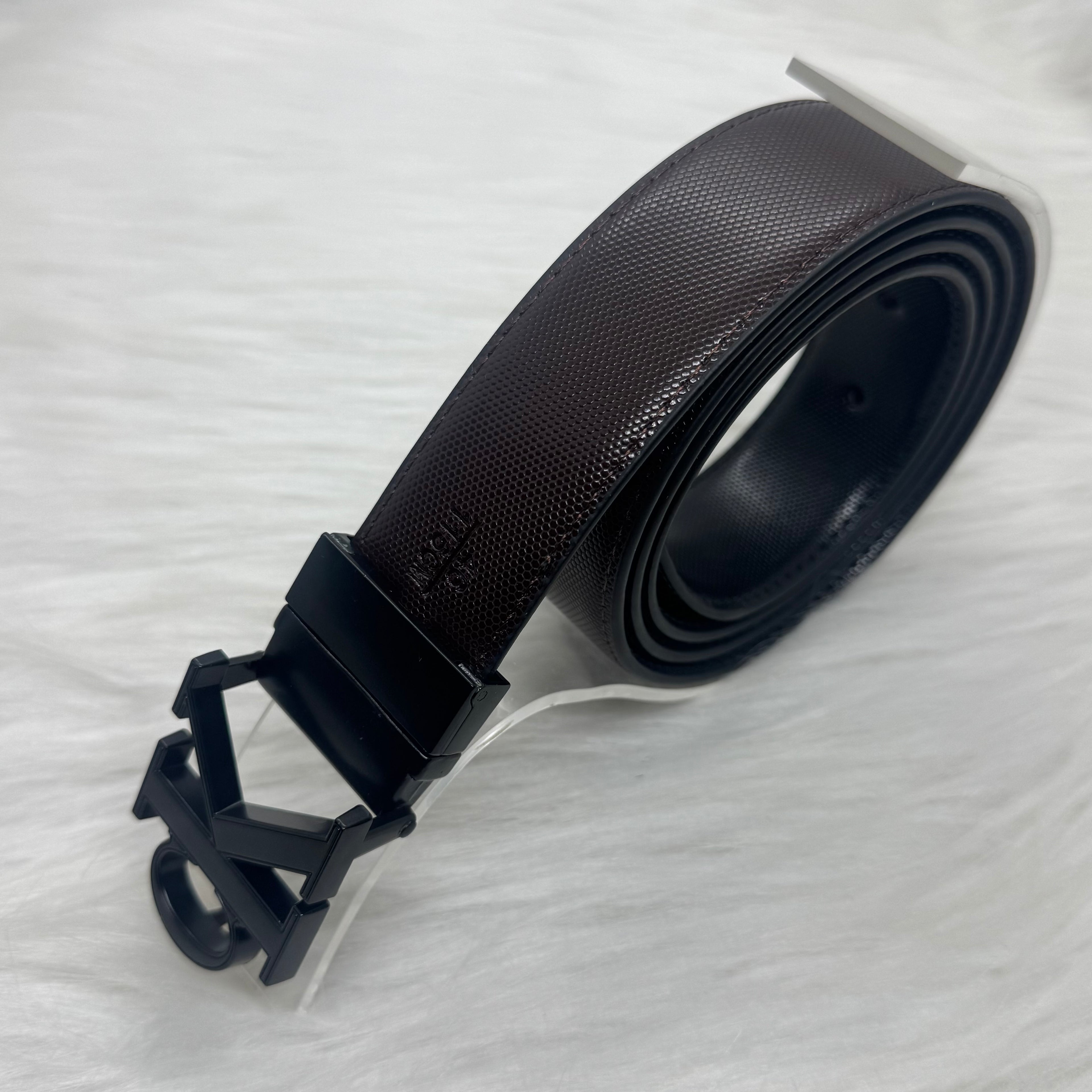 Calvin Klein Double Face Belt |Black Buckle|