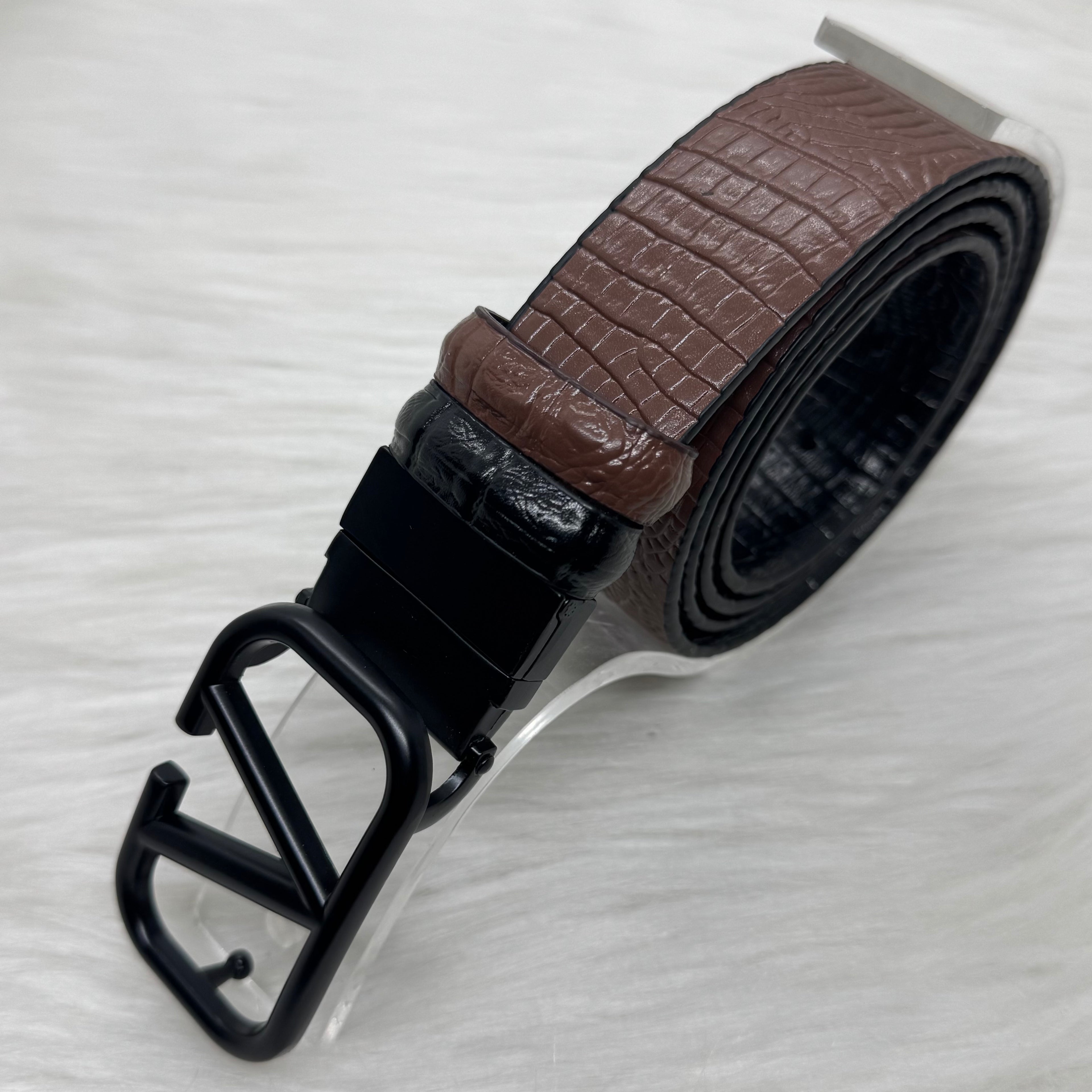 Valentino Double Face Belt |Black|