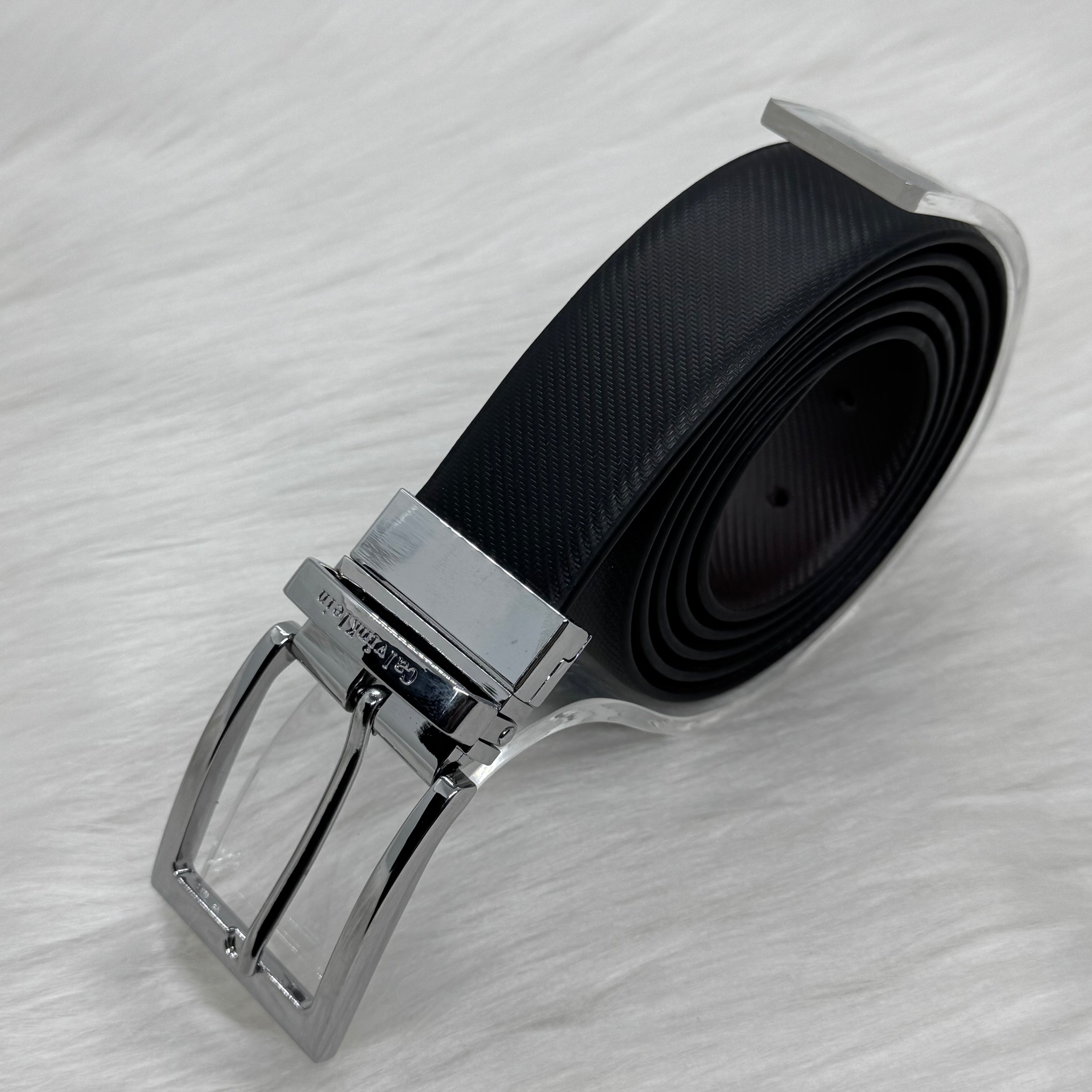 Calvin Klein Double Face Belt |Black/Brown|