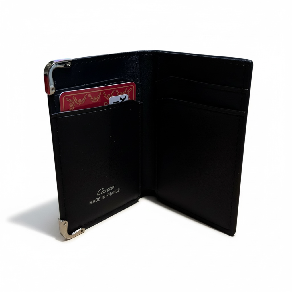 Cartier Bifold Card-Holder |Black|