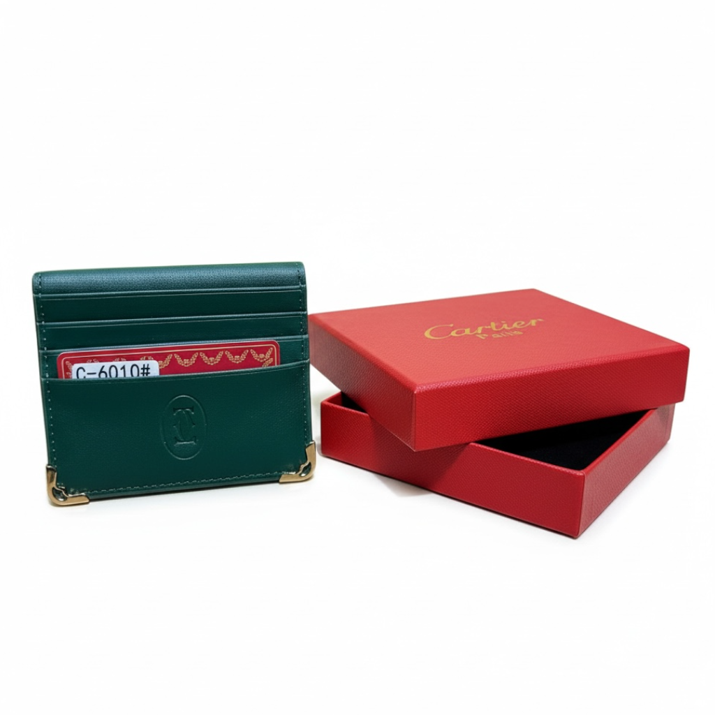 Cartier Bifold Card-Holder |Green|