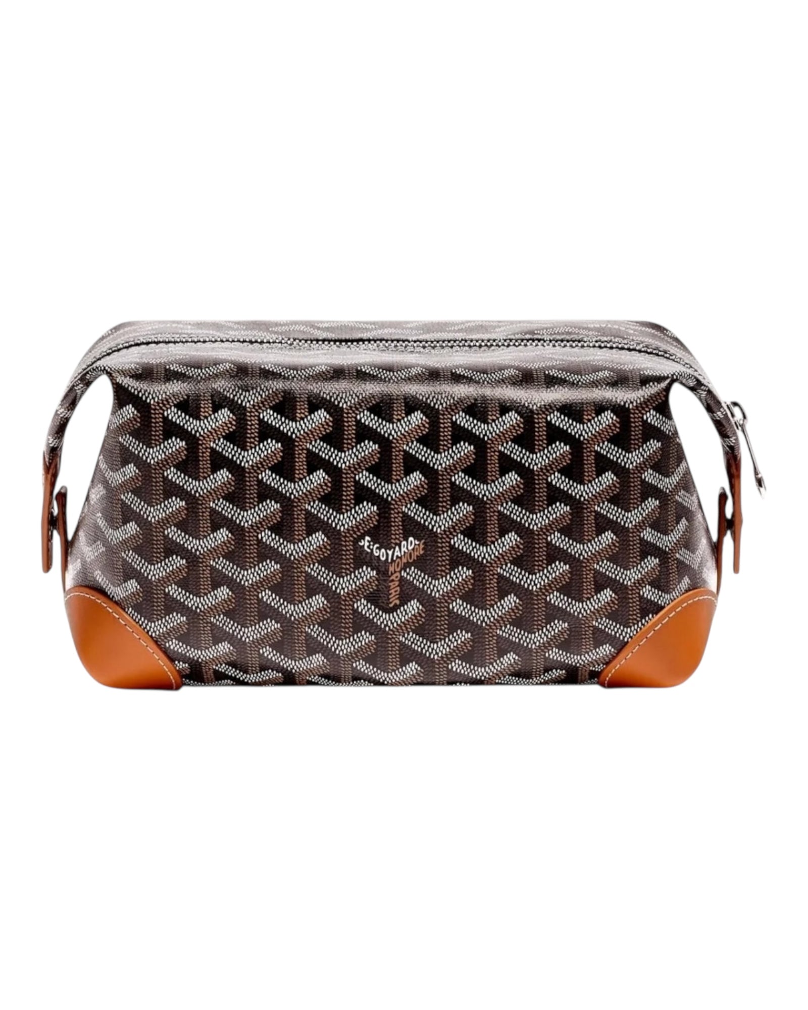 Goyard Bowling 25 Toiletry Bag |Brown|