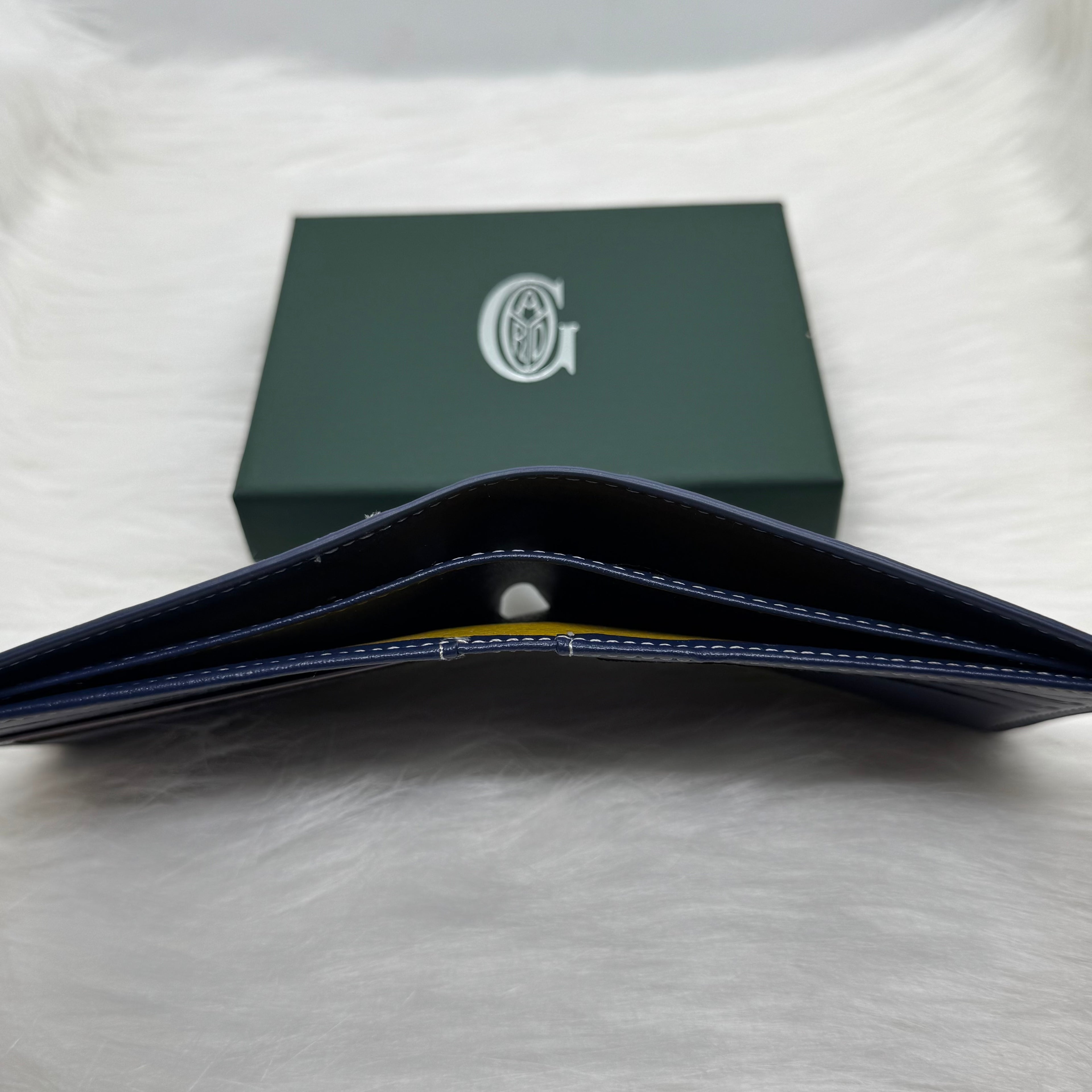 Goyard Wallet |Navy Blue|