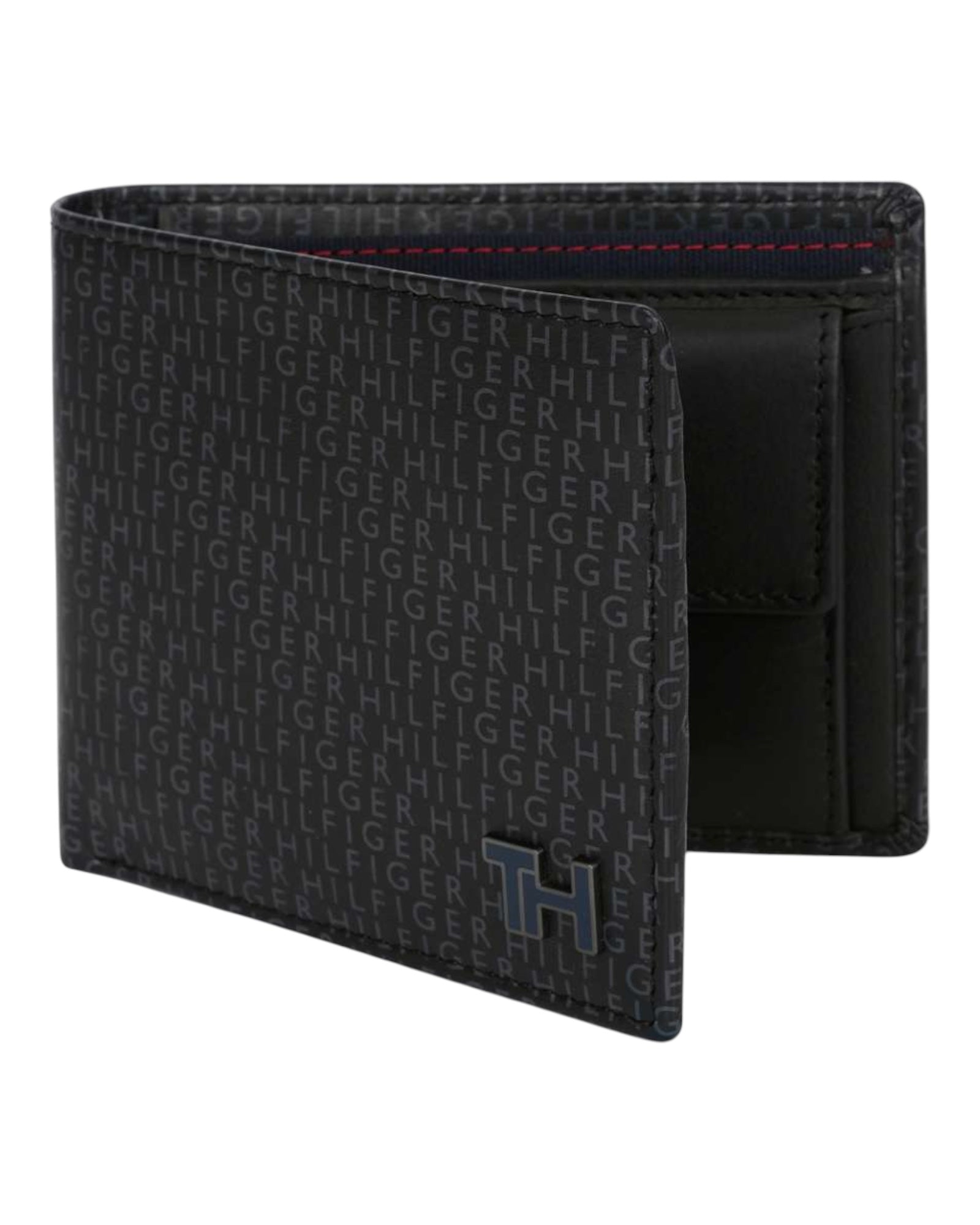 Tommy Hilfiger Men Printed Wallet |Black|