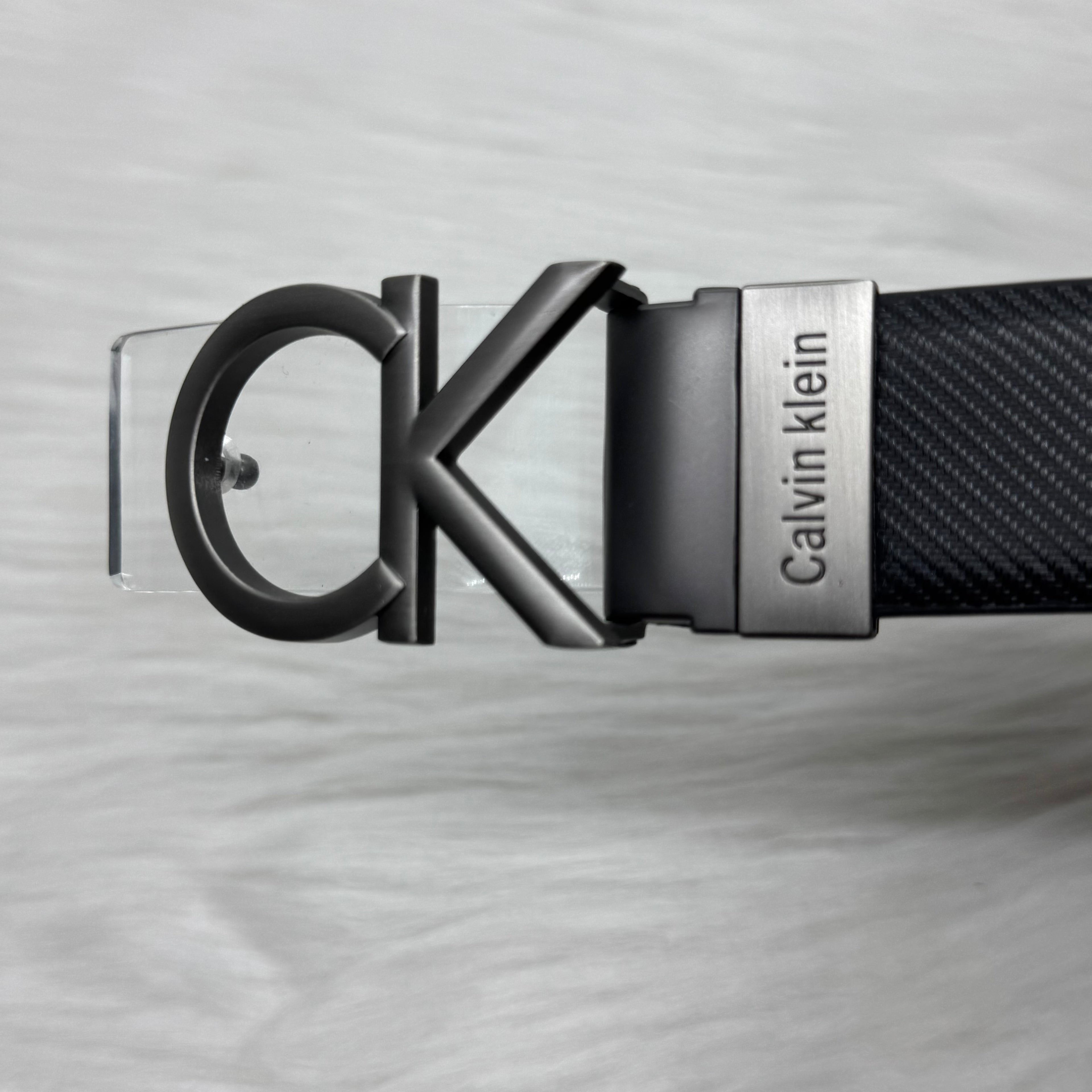 Calvin Klein Double Face Belt |Black Buckle|